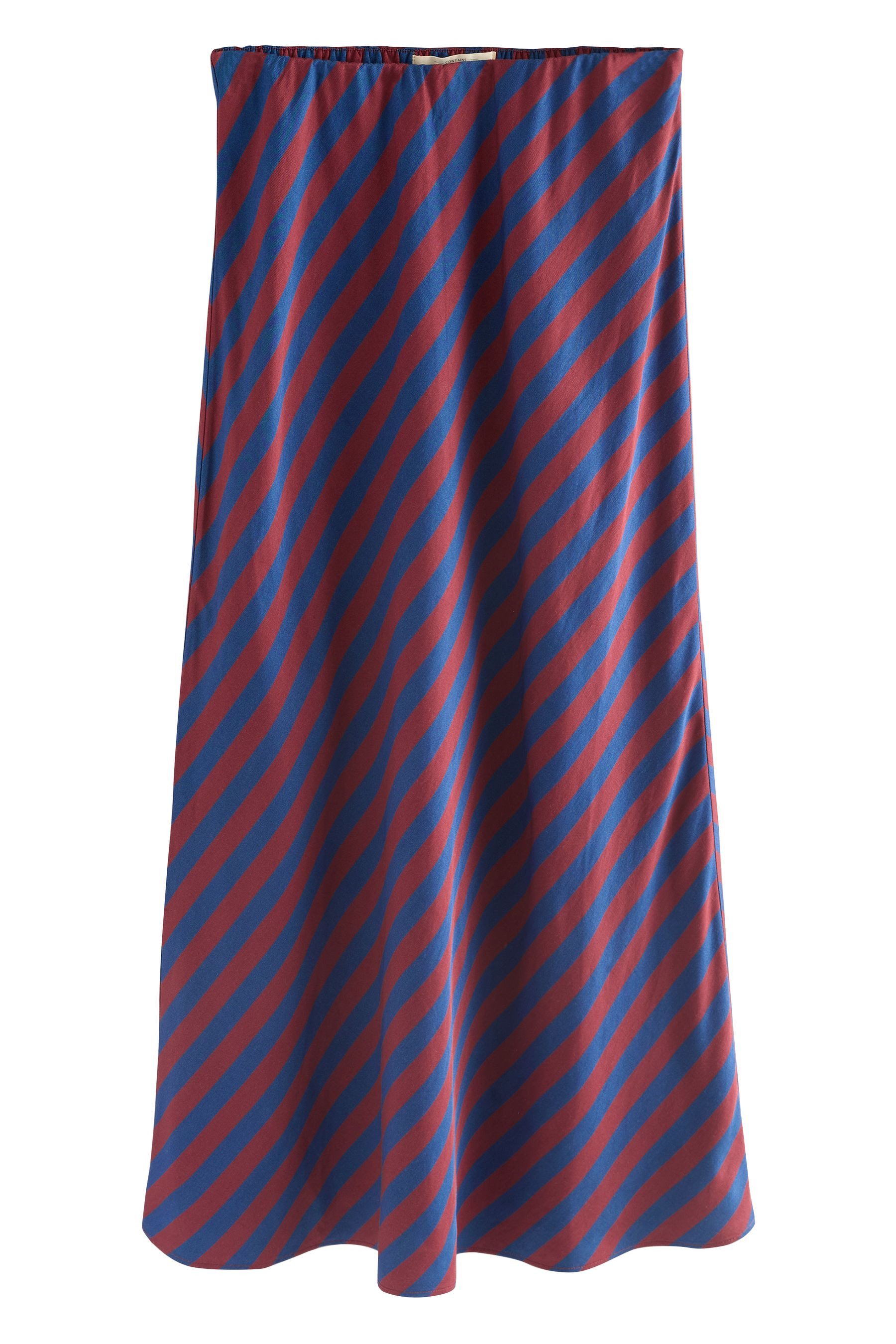 Next Bleistiftrock Gestreifter gerader Rock (1-tlg)