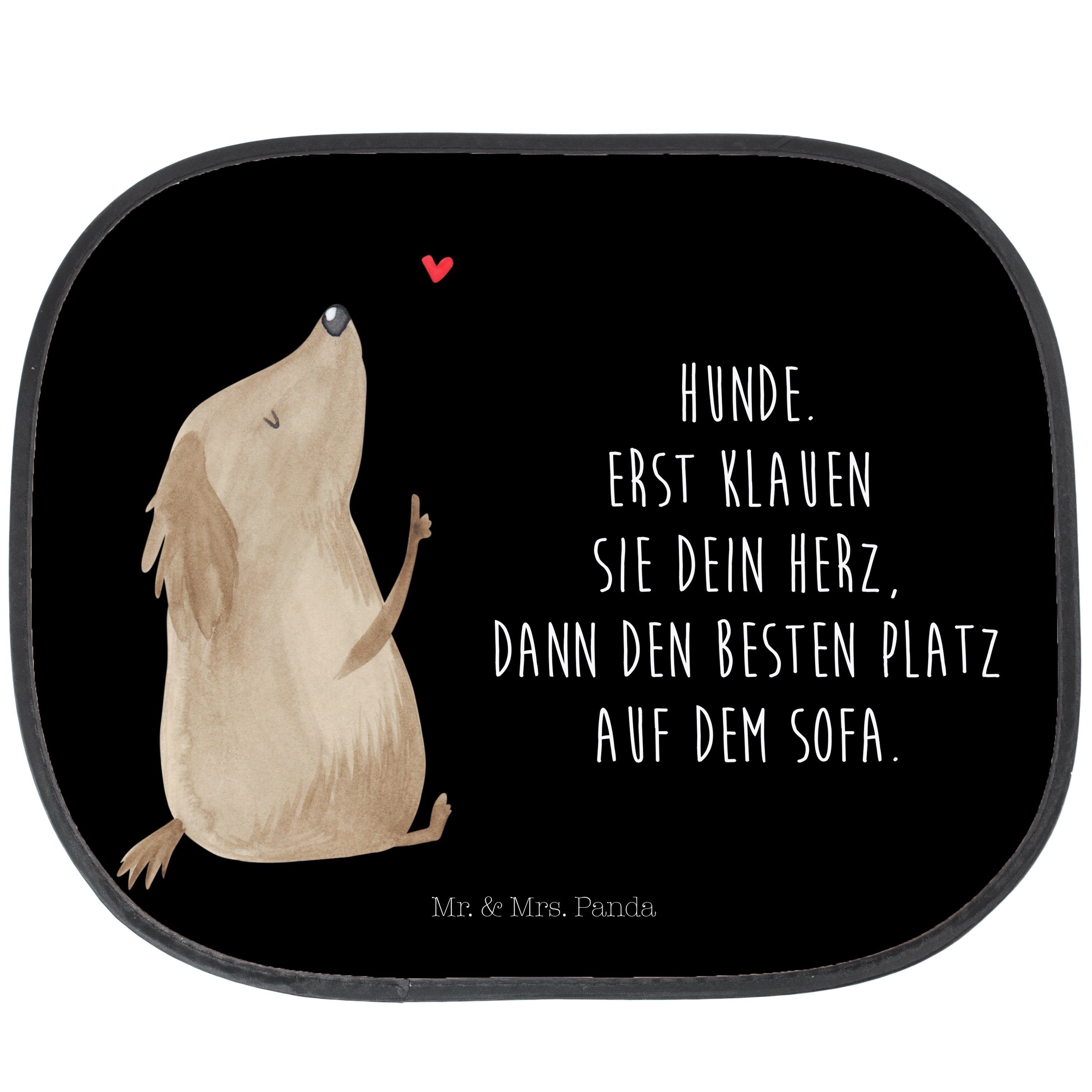Sonnenschutz »Hund Liebe Schwarz Haustier, Hundebesitzer, Sprüche