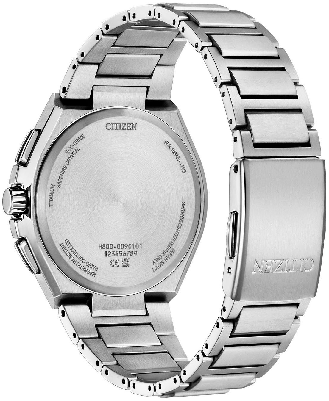 Citizen Funkchronograph AT8238-84A, Armbanduhr, Solar, Herrenuhr, analog, Perpetual Kalender