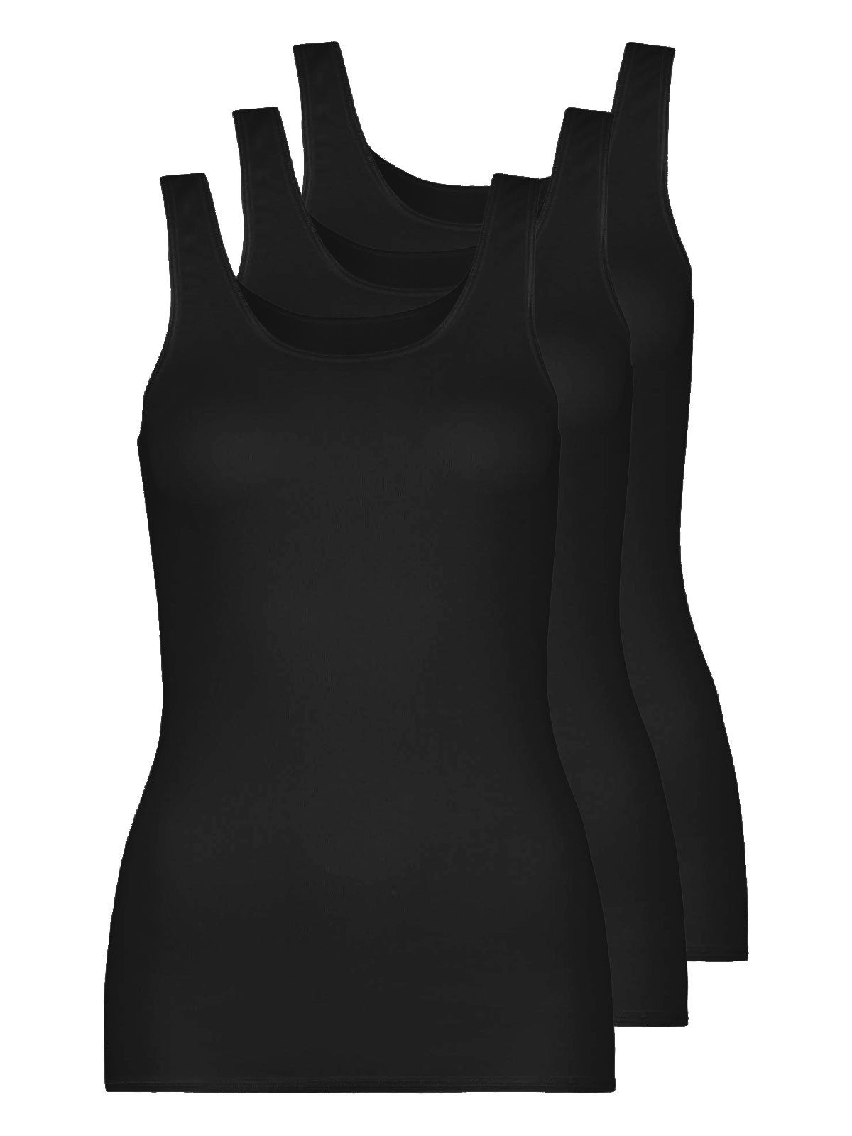 Pompadour Achselhemd 3er Pack Damen Shirt günstig online kaufen