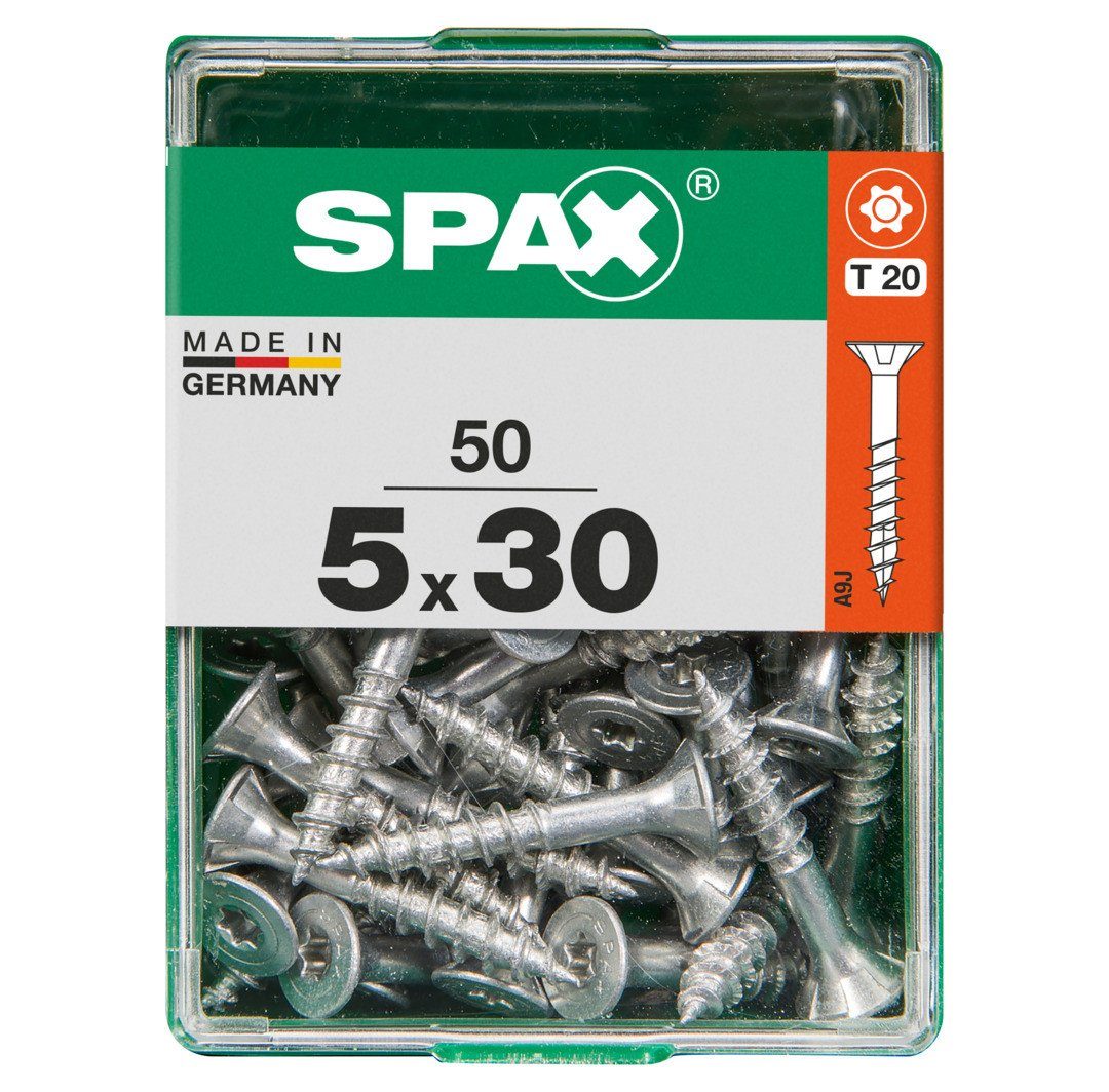 Holzbauschraube Spax Universalschrauben 5.0 x 30 mm TX 20 - 50