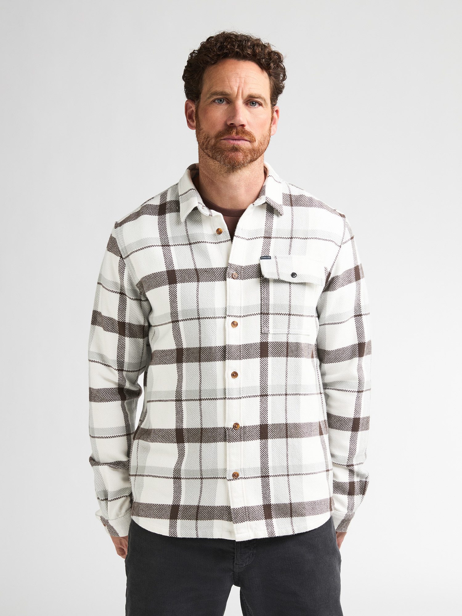 Petrol Industries Langarmhemd Steelstate Regular Fit