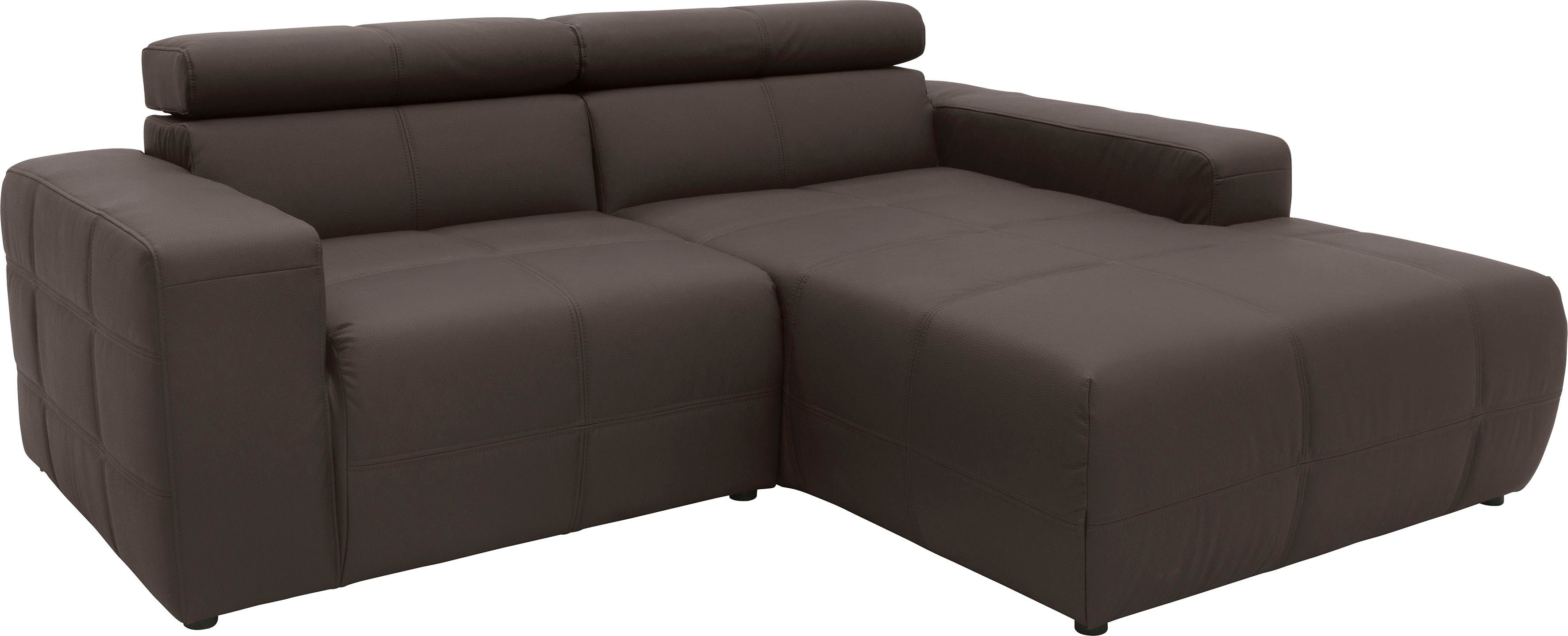 DOMO collection Ecksofa Brandon, inkl. Kopfteilverstellung, günstig online kaufen