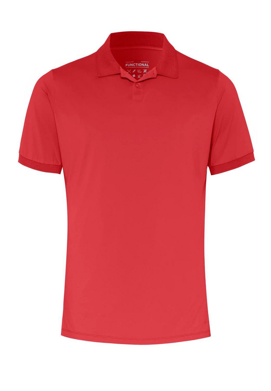 Pure T-Shirt Pure Functional Polo slim fit Halb