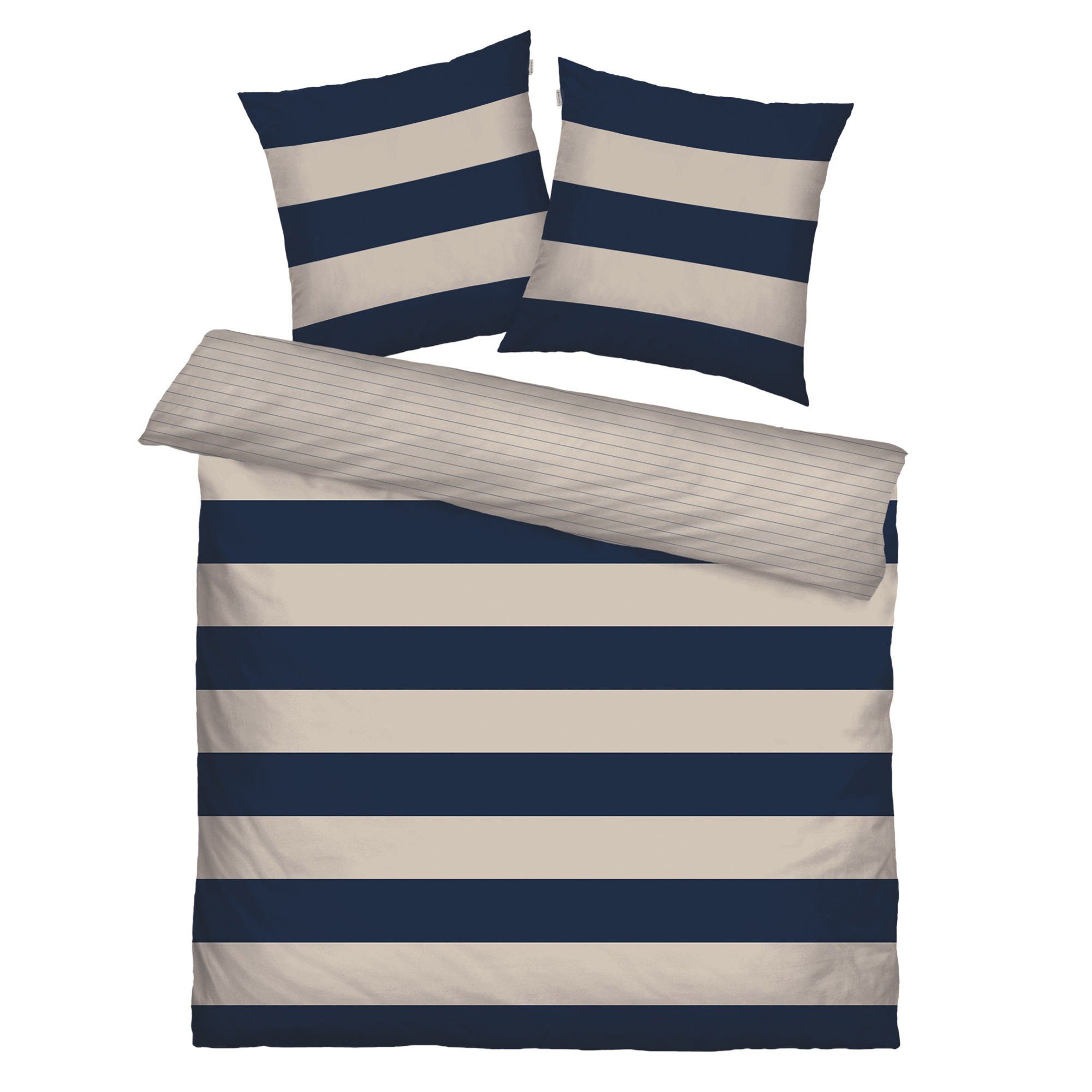 TOM TAILOR Bettwäsche Unisex Bettwäsche 1er Pack Baumwolle, Webware, 3 teilig, Webware