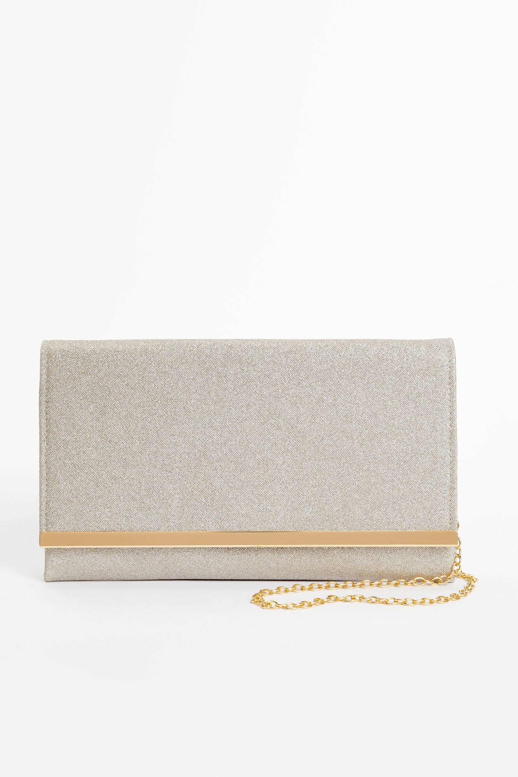 Next Clutch Shimmer Clutch-Tasche mit abnehmbarer Umhängekette (1-tlg)