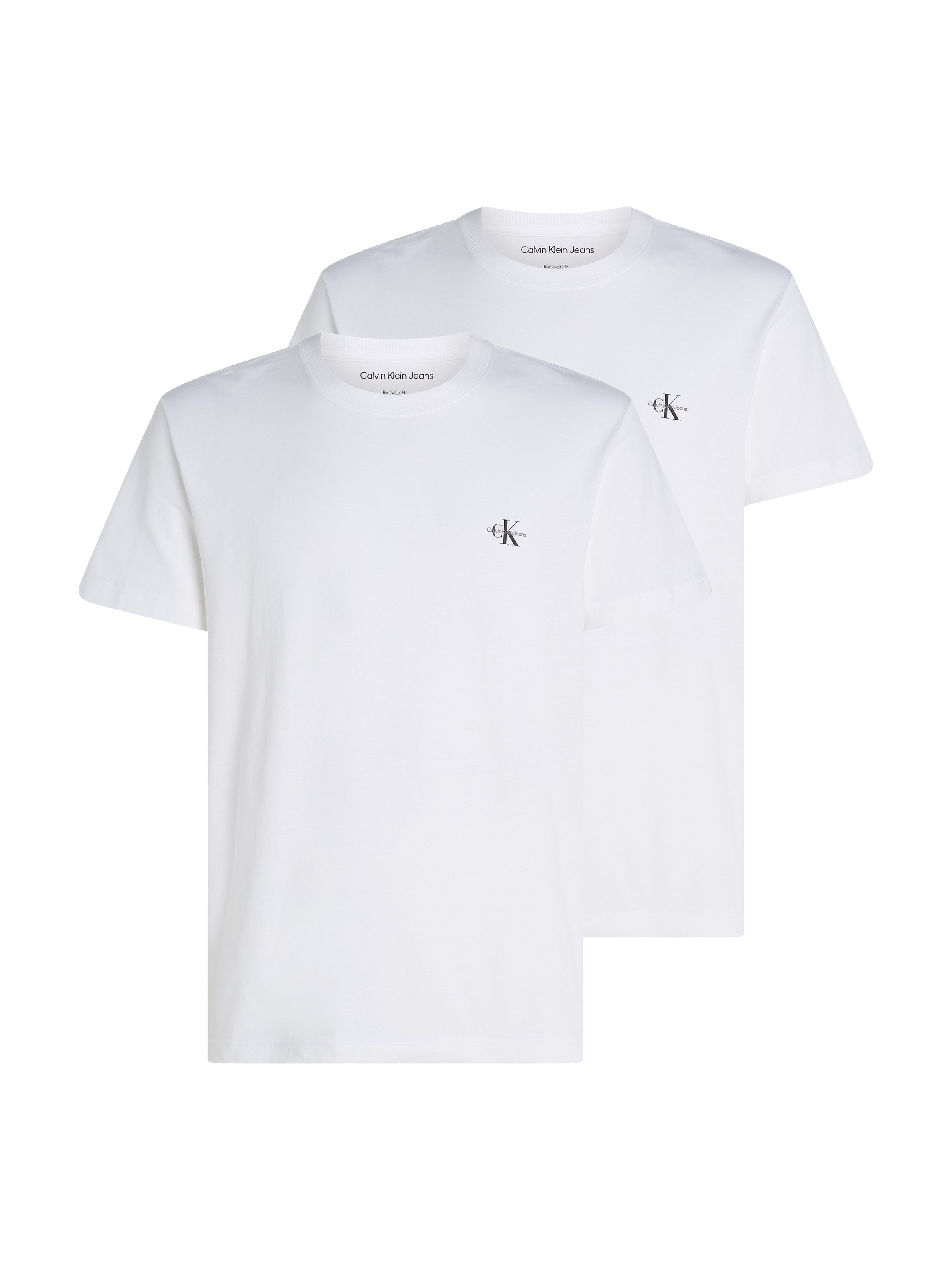 Calvin Klein Jeans T-Shirt 2 PACK MONOLOGO Logodruck günstig online kaufen