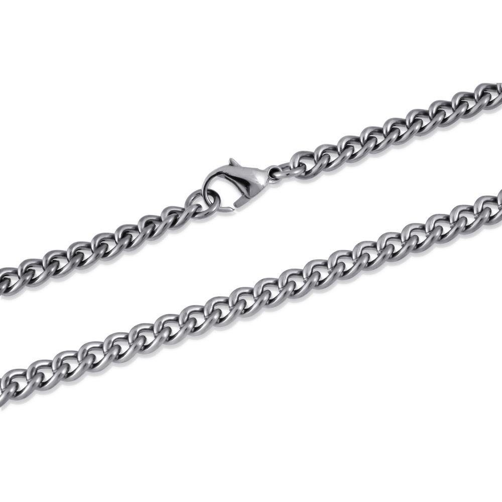 Unique Kette ohne Anhänger Panzerkette aus Titan (Länge: 40cm) günstig online kaufen