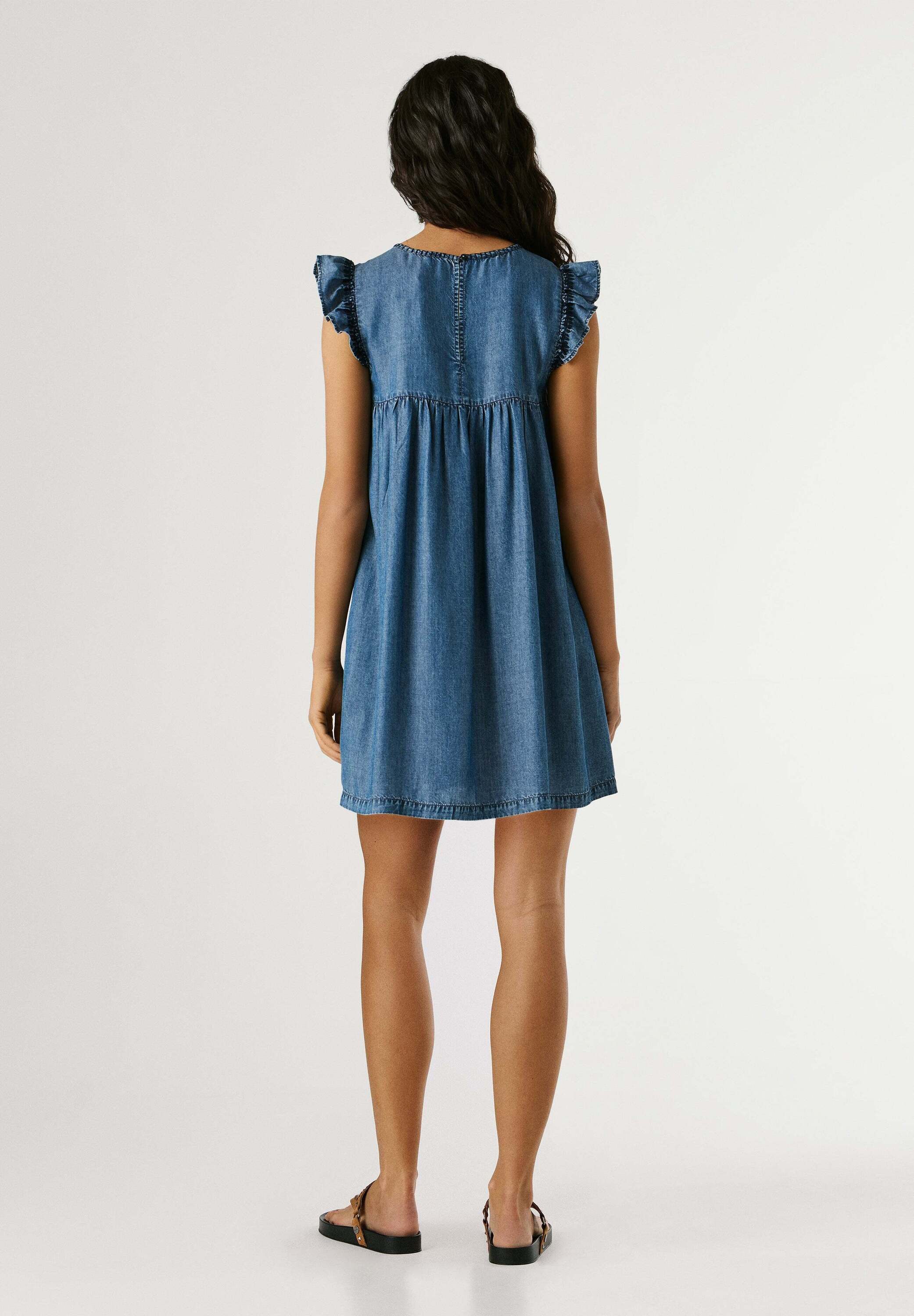 Pepe Jeans Maxikleid dress CINDY TENCEL DRESS