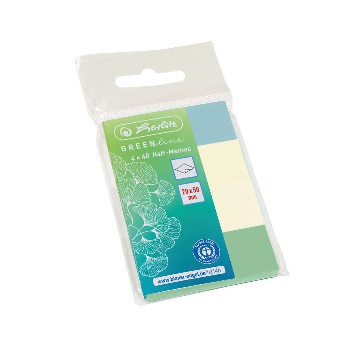 Herlitz Etikett Herlitz 50033447 Selbstklebendes Etikett 160 Blätter Blau, Grün, Gelb