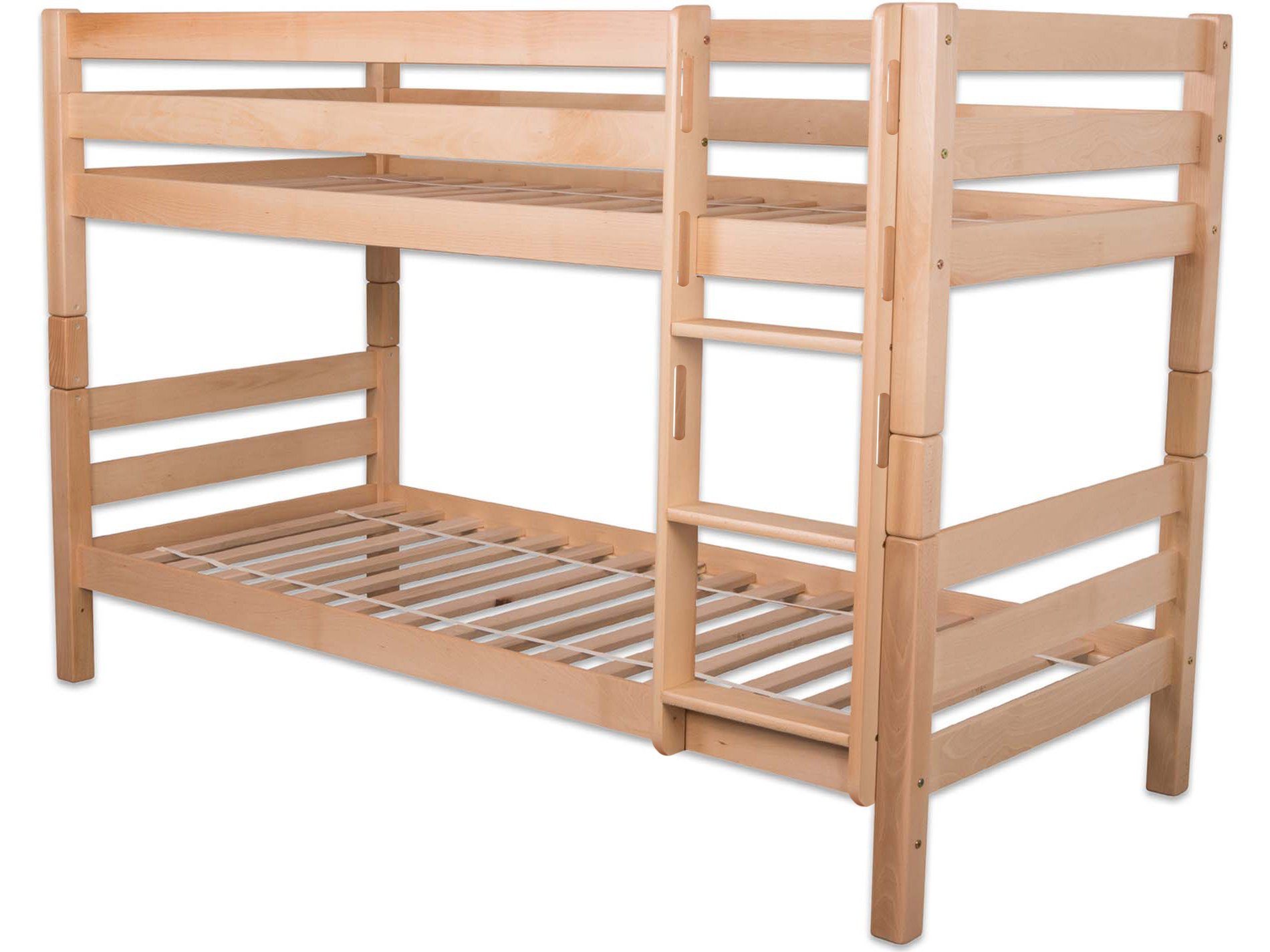 fornera Massivholzbett f25, optional mit Rutsche