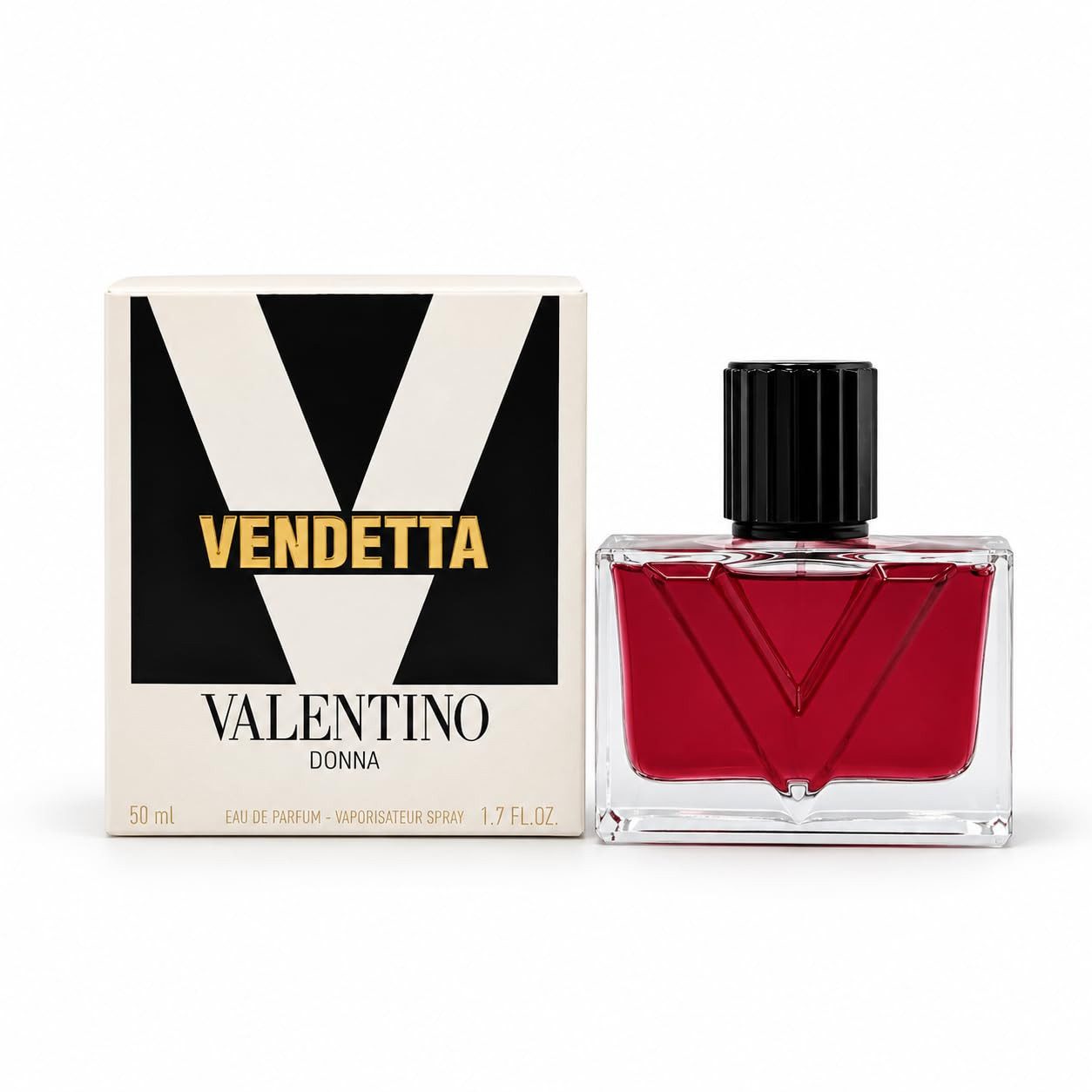 Valentino Eau de Parfum Vendetta, Glasflakon, Parfüm EDP, Damenduft