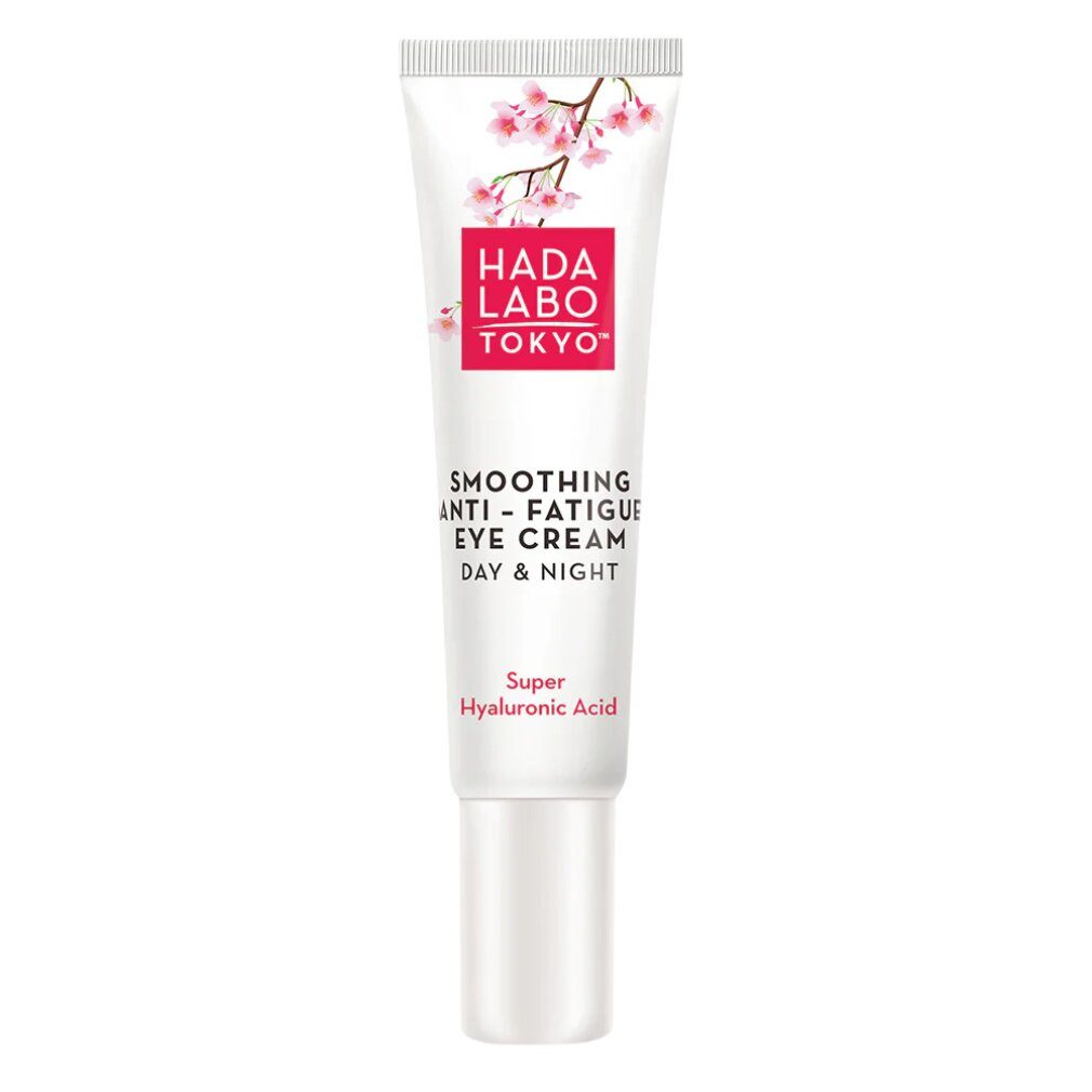 HADA LABO Augencreme Tokyo, Koffein, Anti-Müdigkeit, Tag und Nacht, Augencreme, 15 ml
