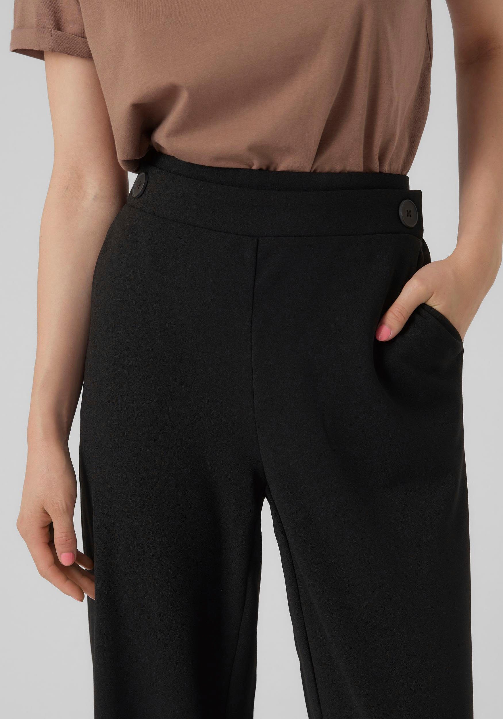 Vero Moda Damen Vmliva Hw Wide Pant Noos Hose – Lässige Weithose Von Der Dänischen Marke