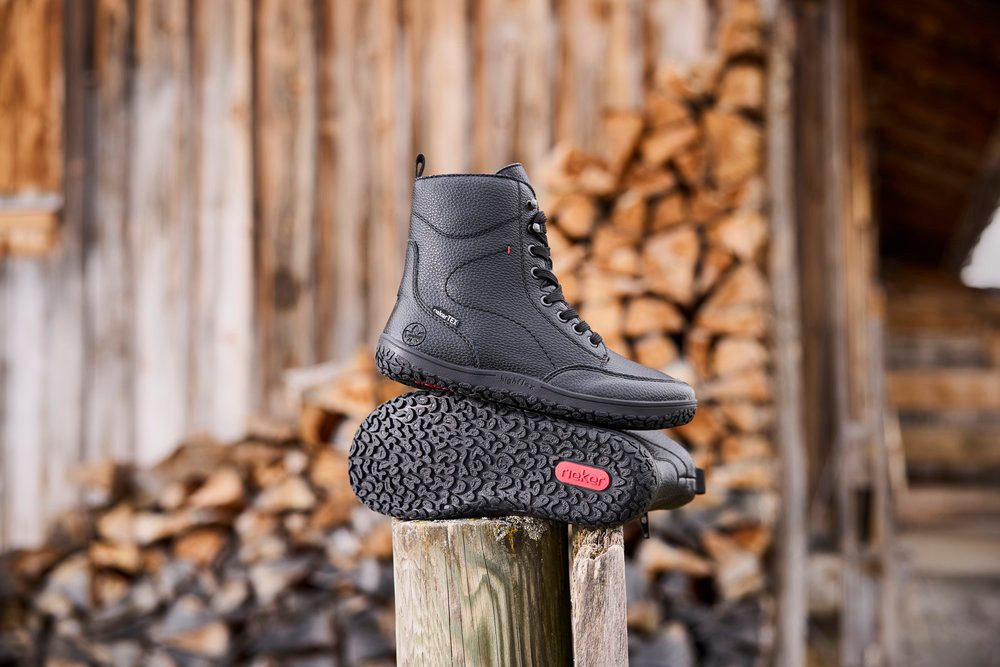 Rieker Winterboots Schnürboots, Outdoorschuh mit wasserabweisender Rieker TEX Membran