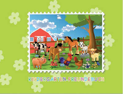 Rheita Poesiealbum Kindergarten-Freundebuch "Farm"