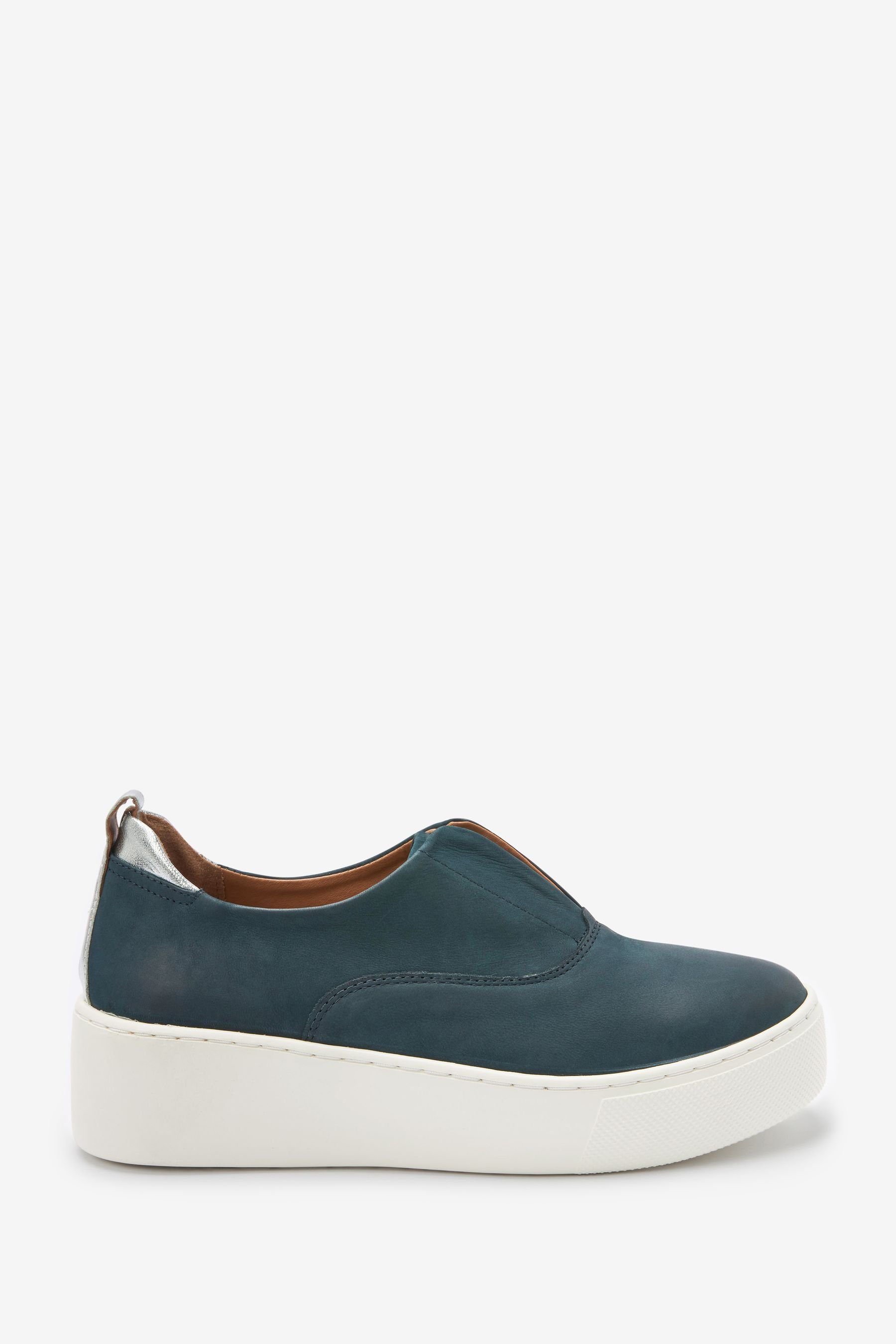 Next Signature Slip-in-Sneaker mit Keilabsatz Sneaker (1-tlg) Teal Blue