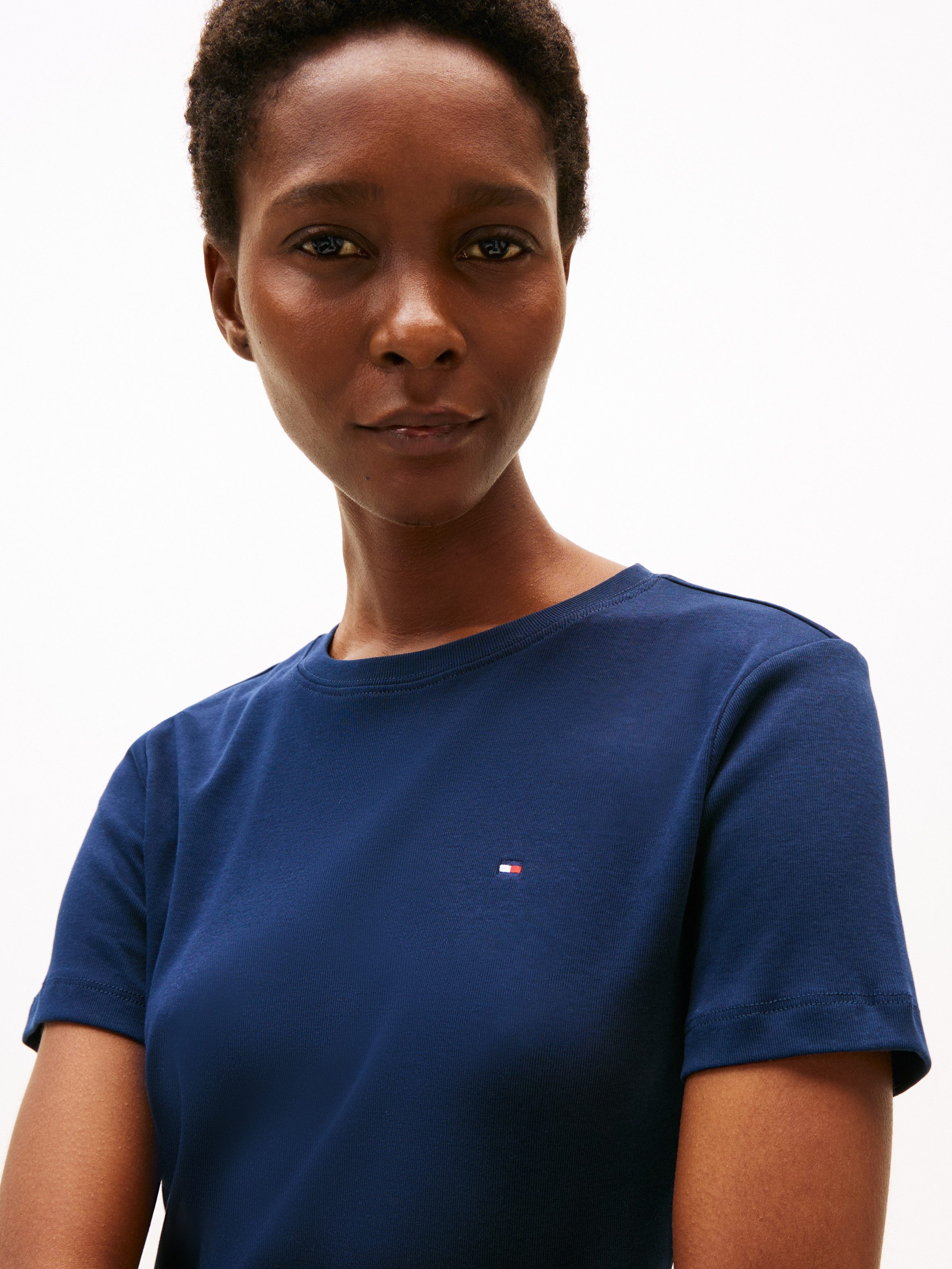 Tommy Hilfiger T-Shirt SLIM CODY C-NK SS Baumwolle, slim fit günstig online kaufen