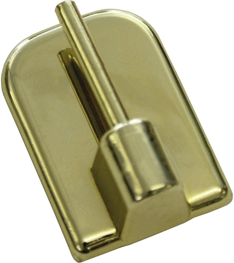 GARDINIA Gardinenstangenhalter, Gardinenstangen, (Set, 4-St), Serie Vitragestange flachoval Ø 11 mm