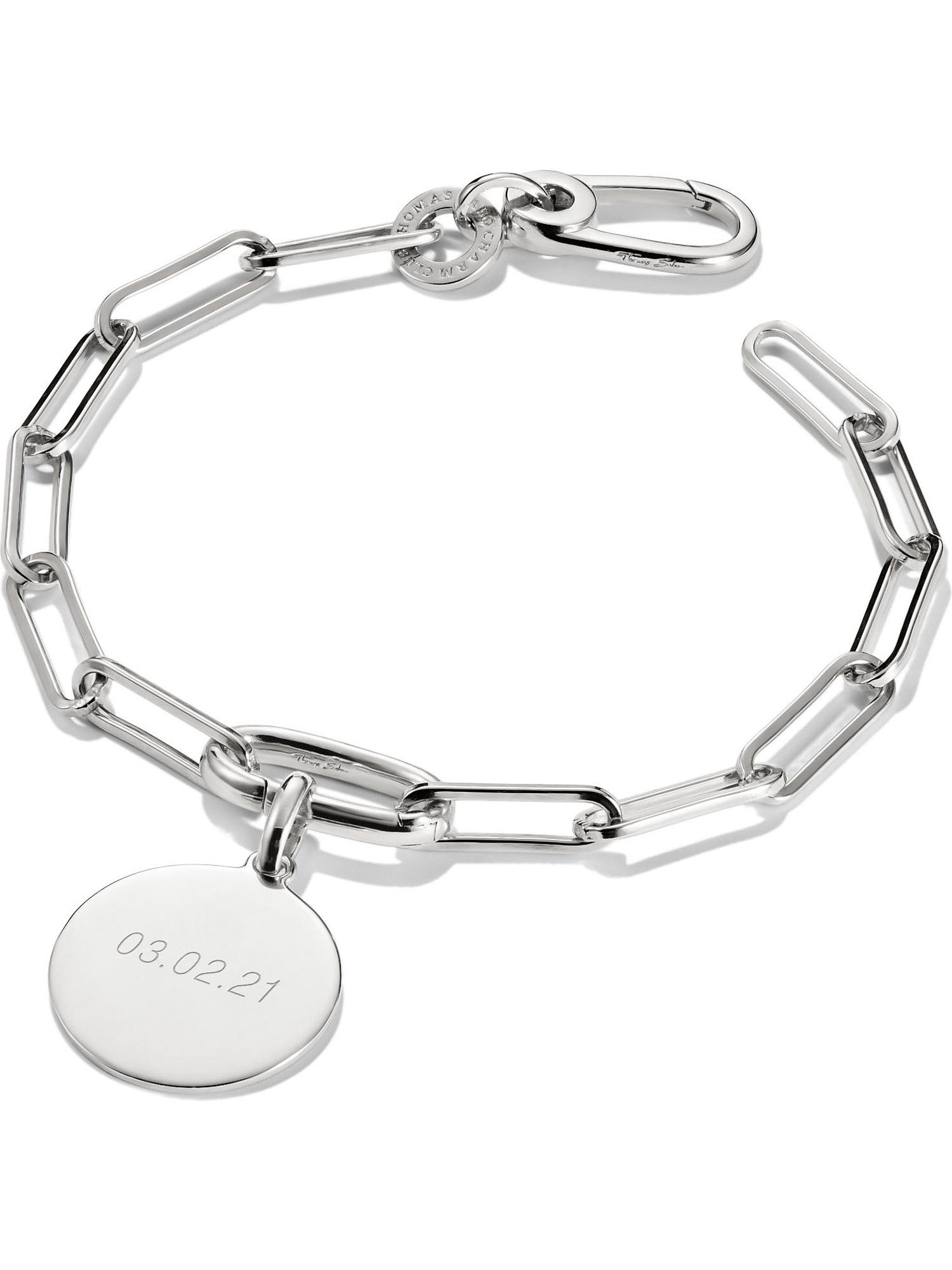 THOMAS SABO Silberarmband Thomas Sabo Damen-Armband 925er Silber, Modern günstig online kaufen