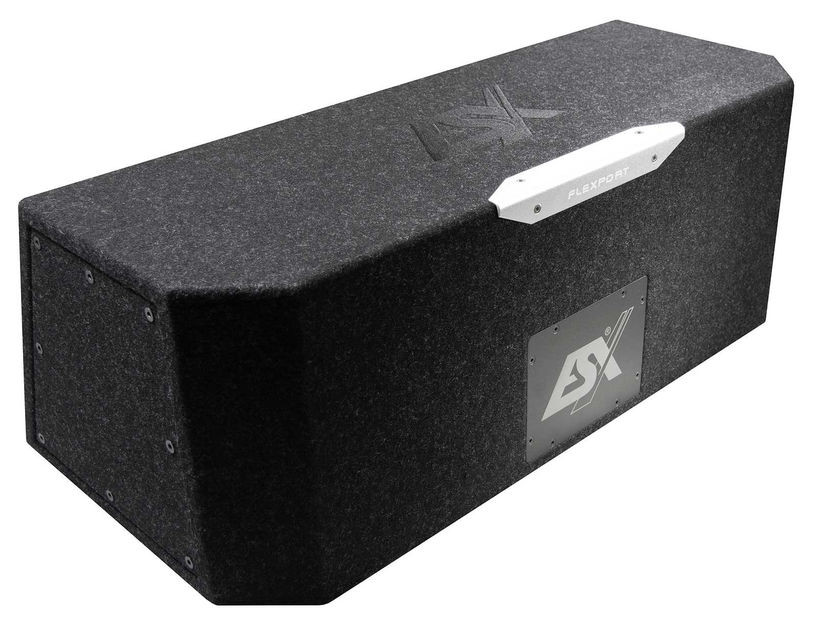 ESX ESX DBX208BPQ Dual-Bandpass Subwooferkiste 2 x 20 cm Auto-Subwoofer