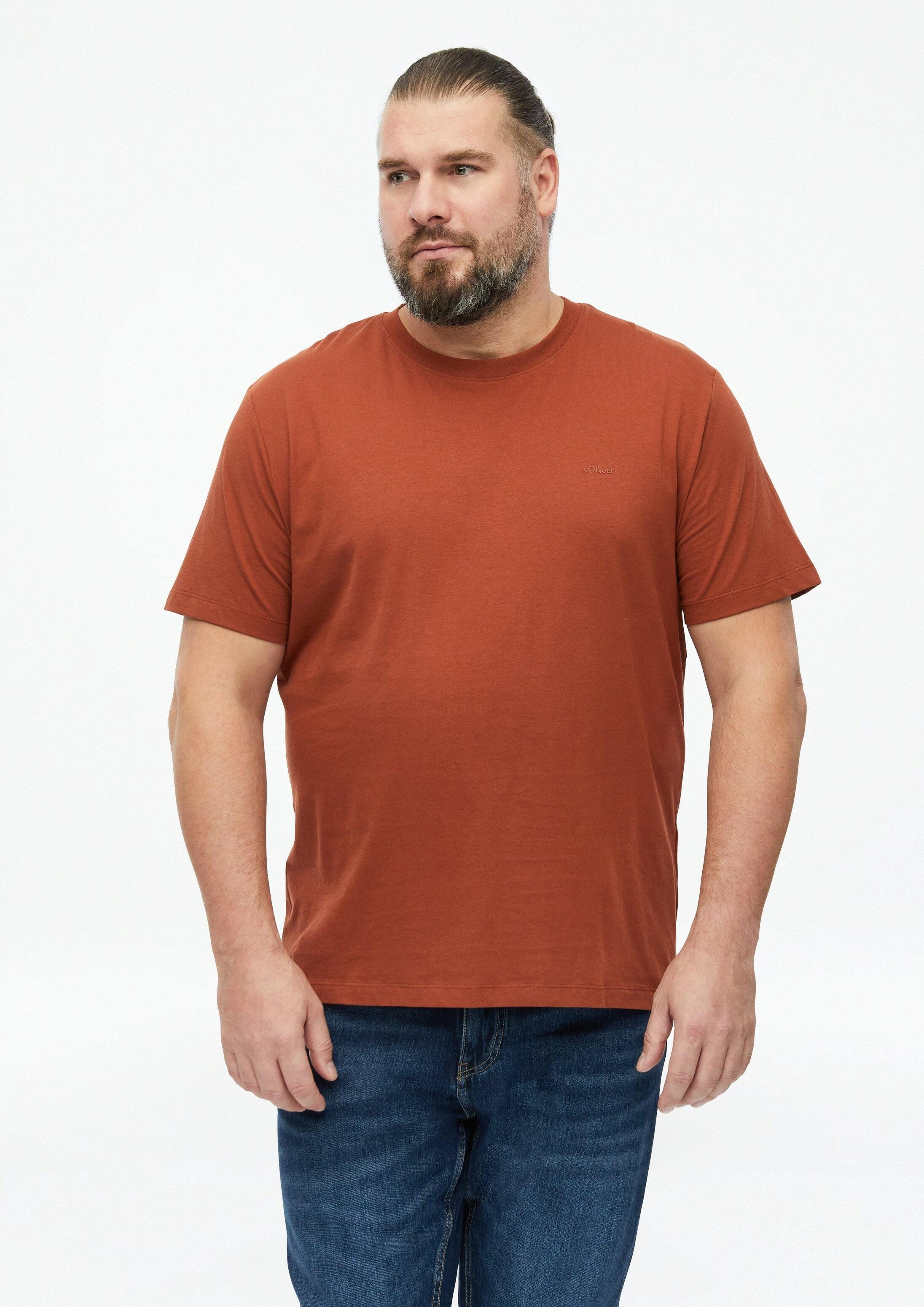 s.Oliver Kurzarmshirt T-Shirt T-Shirt