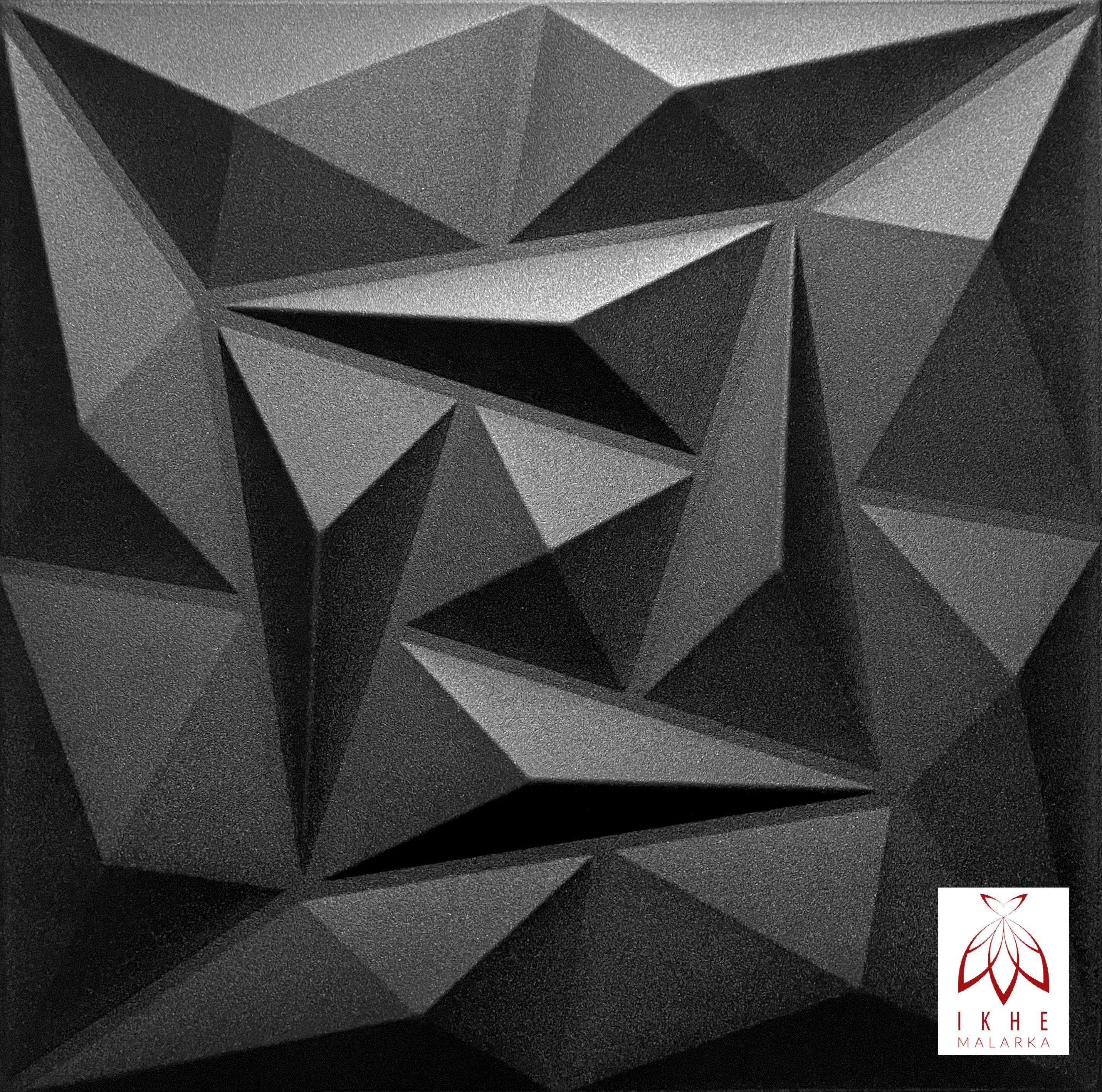 IKHEMalarka 3D Wandpaneel aus Polystyrol Styropor XPS 4m²/16 Stück, BxL: 50 günstig online kaufen