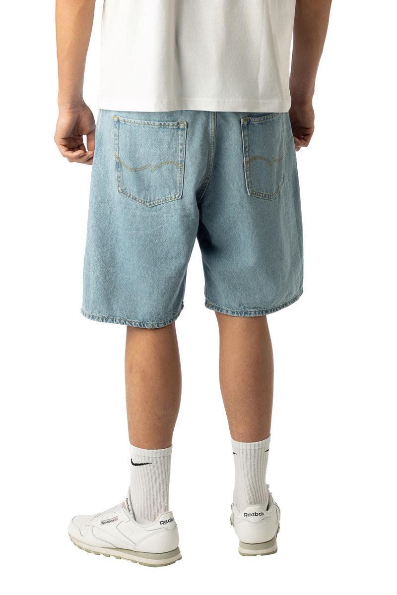 Jack & Jones Jeansshorts JACK & JONES Baggy Jeans Shorts Langlebig & robust dank Twill-Webung – Bild 3 von 4