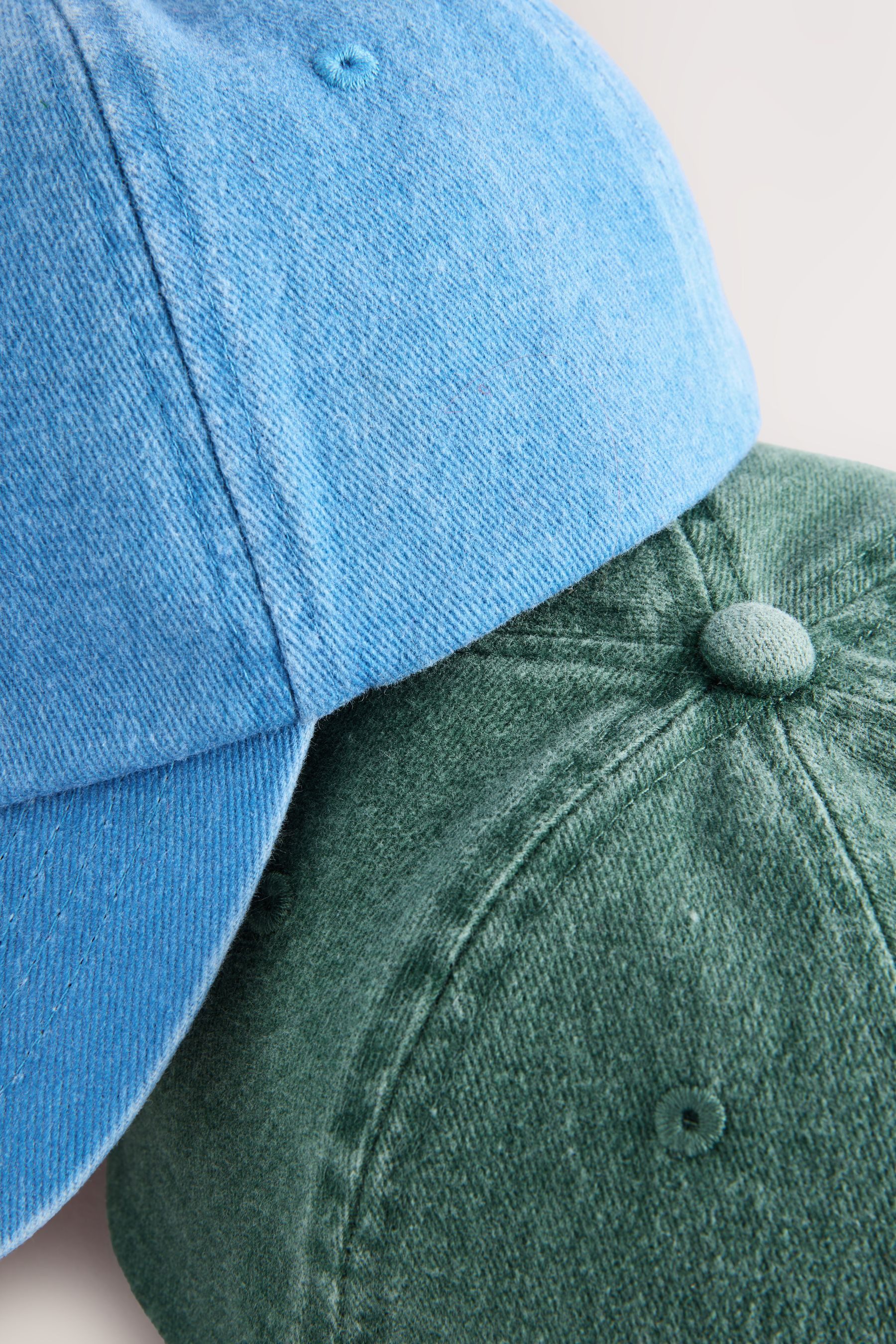 Next Sonnenhut Gewaschene Caps, 2er-Pack (2-St)