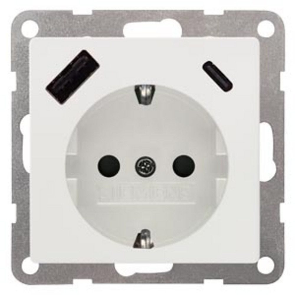 SIEMENS Steckdose Siemens USB-Steckdose 5UB19701TW01 1 St.
