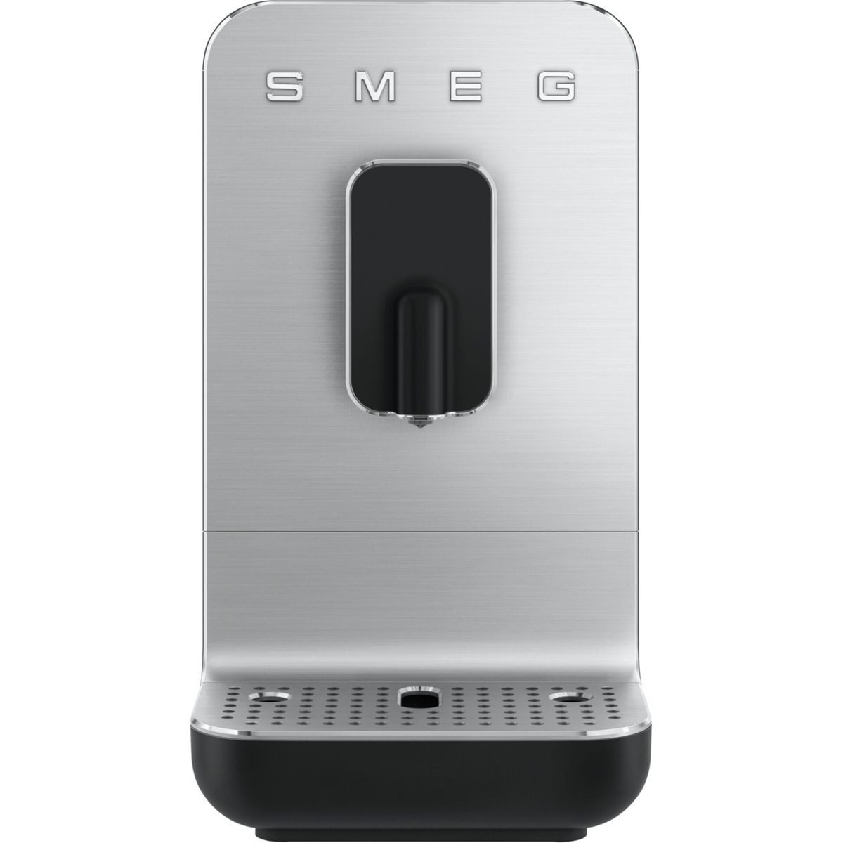 Smeg Espressomaschine BCC11BLMEU Kompakt-Kaffeevollautomat schwarz|silberfarben