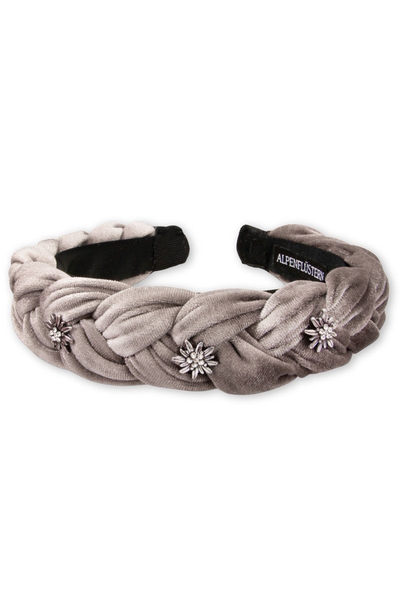 Alpenflüstern Schmuckset Haarreifen - EDELWEISS