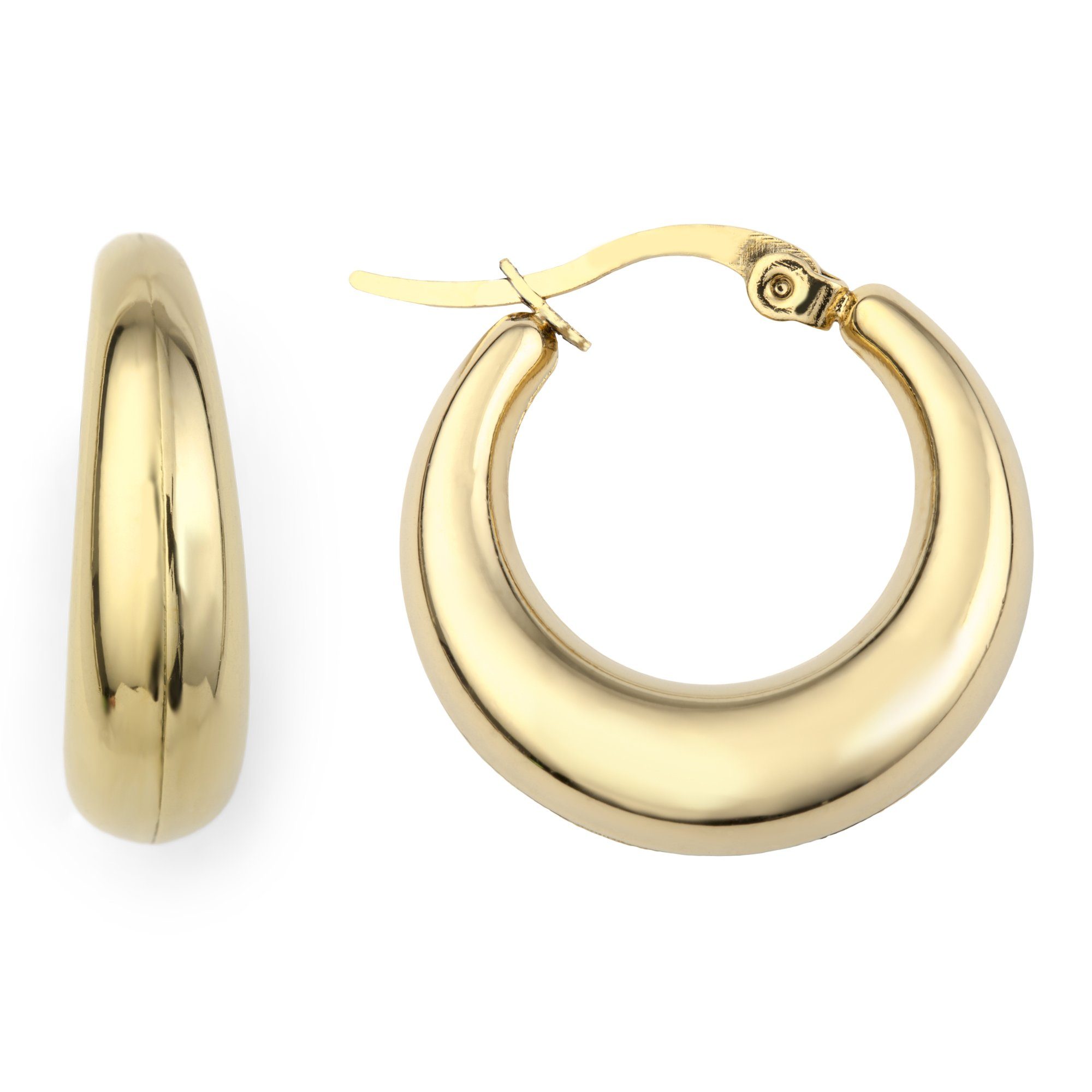 Heideman Paar Ohrstecker Talos goldfarben (Ohrringe, inkl. Geschenkverpackung), Ohrhänger für Frauen