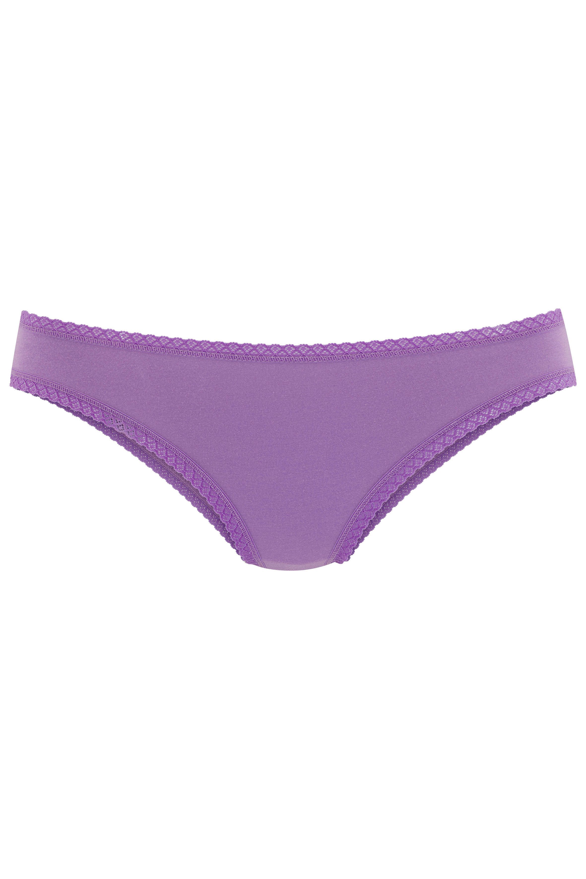 Vivance by Lascana Brasilslip (7er-Pack) mit feiner Spitzeneinfassung und aus weicher Baumwollqualität – Bild 4 von 5