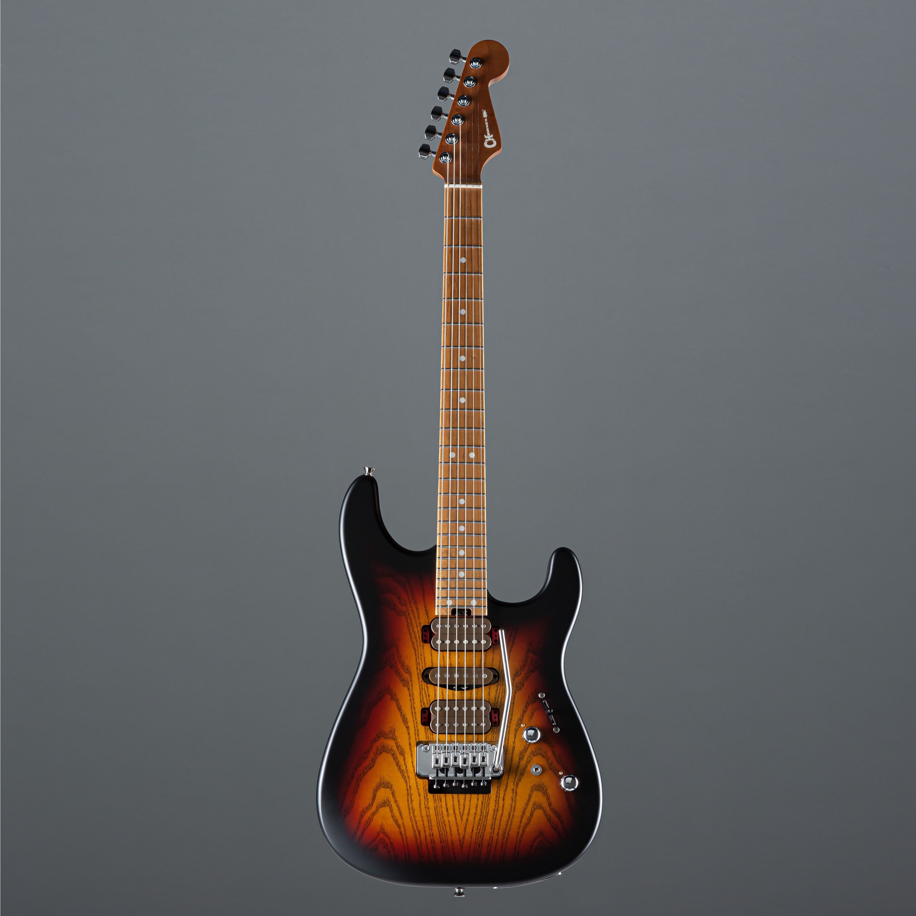 Charvel E-Gitarre, E-Gitarren, ST-Modelle, Guthrie Govan Signature MJ San Dimas SD24CM 3-Tone Sunburst -