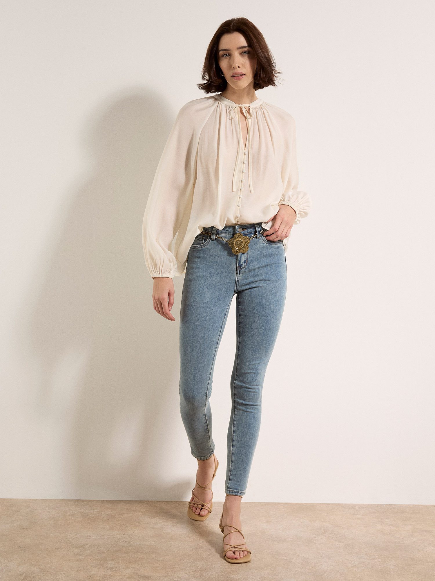 Apricot Skinny-fit-Jeans Sienna Slub Skinny-Fit Jeans