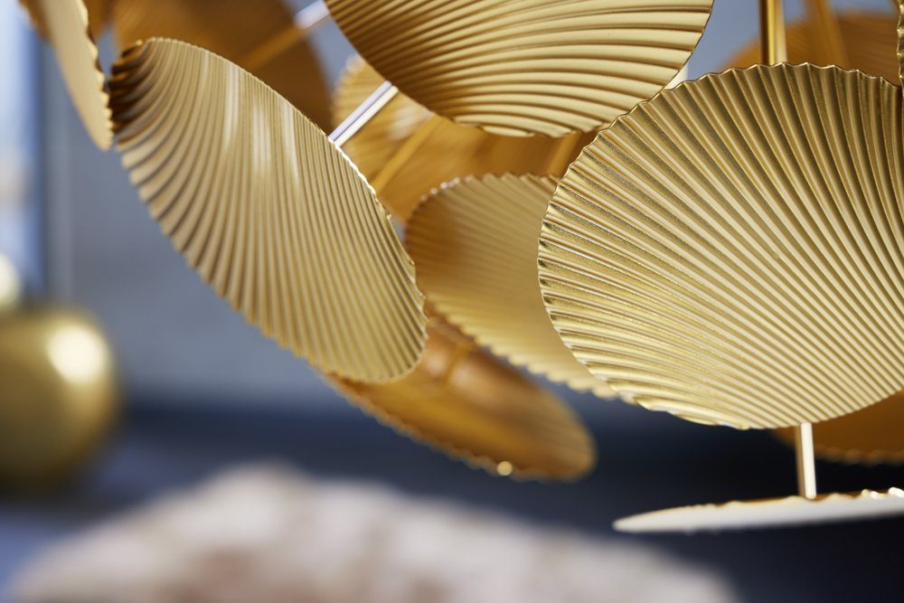 riess-ambiente Hängeleuchte INFINITY HOME 65cm gold, ohne Leuchtmittel, Wohnzimmer · Metall · Esszimmer · Pendel · Modern