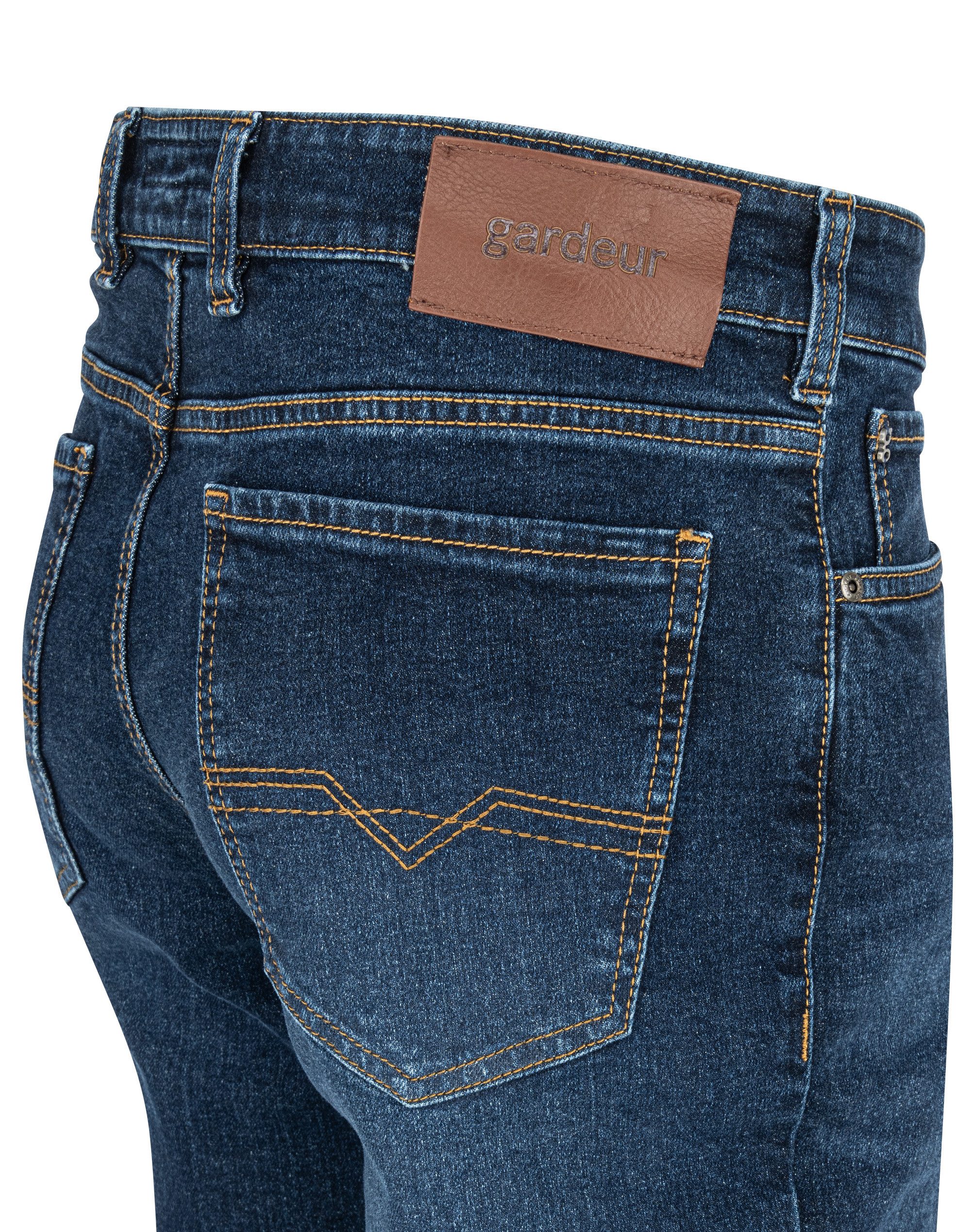 Atelier GARDEUR 5-Pocket-Jeans ATELIER GARDEUR NEVIO-20 dark stone used 471021.7168