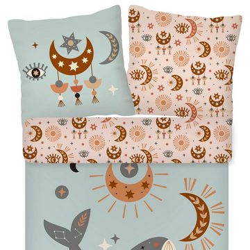 Kinderbettwäsche Zauberei Trendy Bedding, ESPiCO, Baumwolle, 2 teilig, Magie, Auge, Sonne