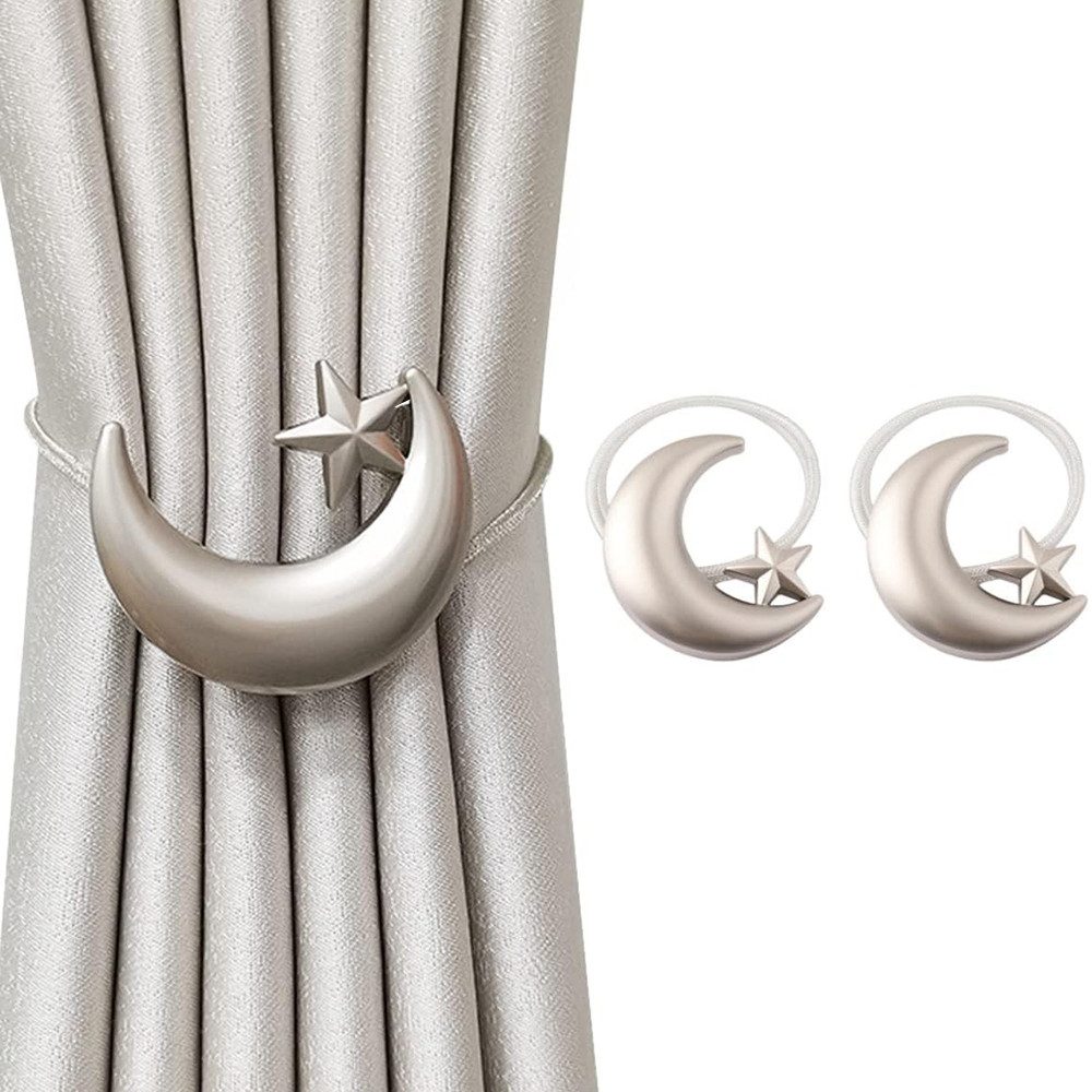 Coonoor Raffhalter Magnetische Vorhang-Raffhalter,dekorative Vorhanghalter günstig online kaufen