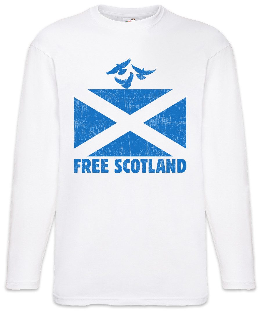 Langarmshirt Free Scotland Langarm T-Shirt Battle Schlacht Bannockburn 1314 William