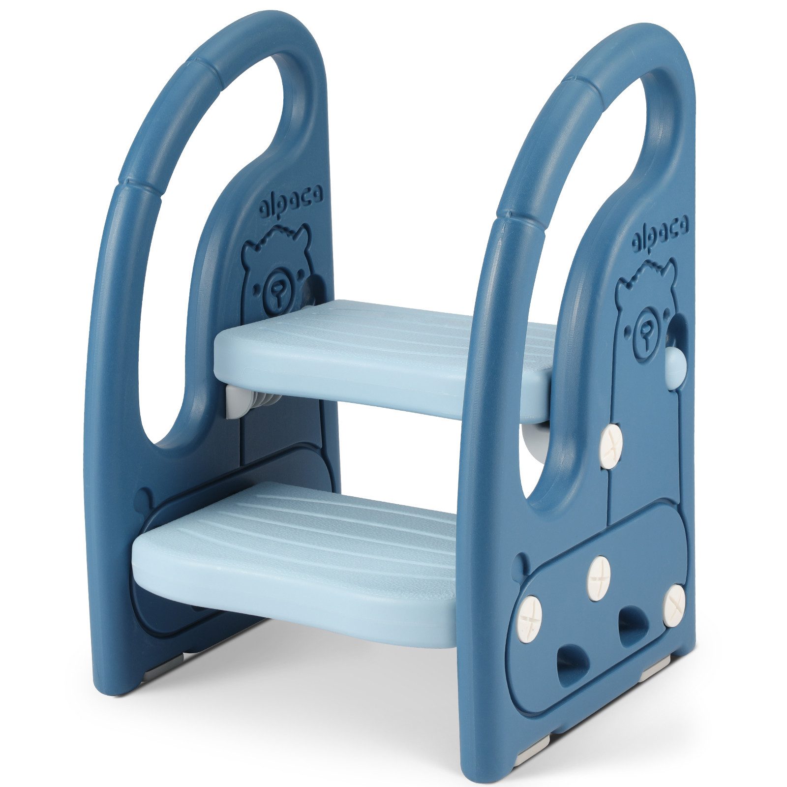 OUNUO Baby-Toilettensitz Kindertritthocker 2 Stufen, breite günstig online kaufen