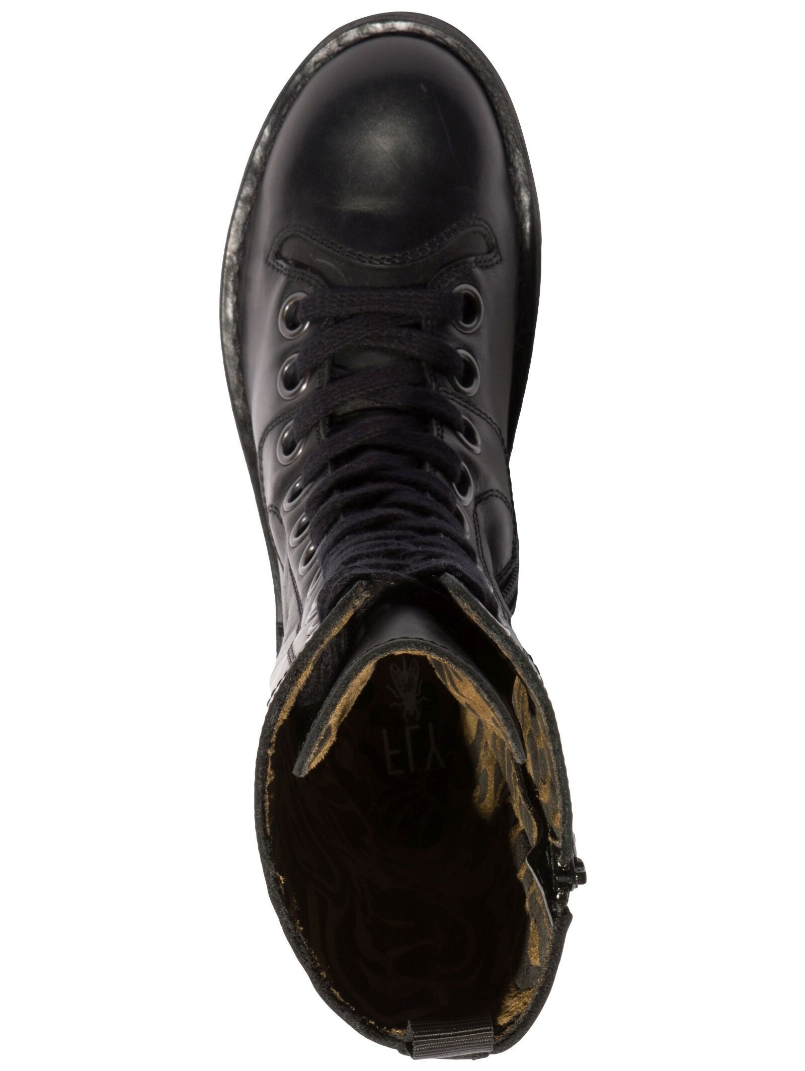 Fly London Fly London Stiefel Leder Schnürstiefel