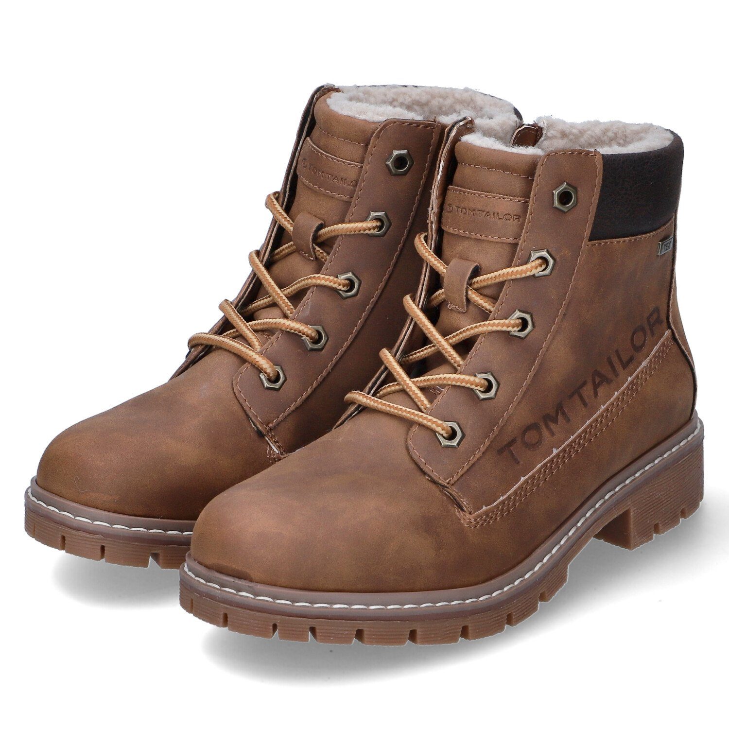 TOM TAILOR Damen Stiefel – Kniehoch, Aus Kunstleder, Mit Reißverschluss