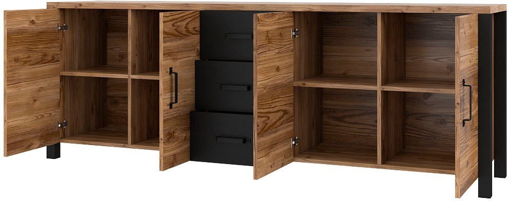 Home affaire Sideboard Olin, Breite 220cm