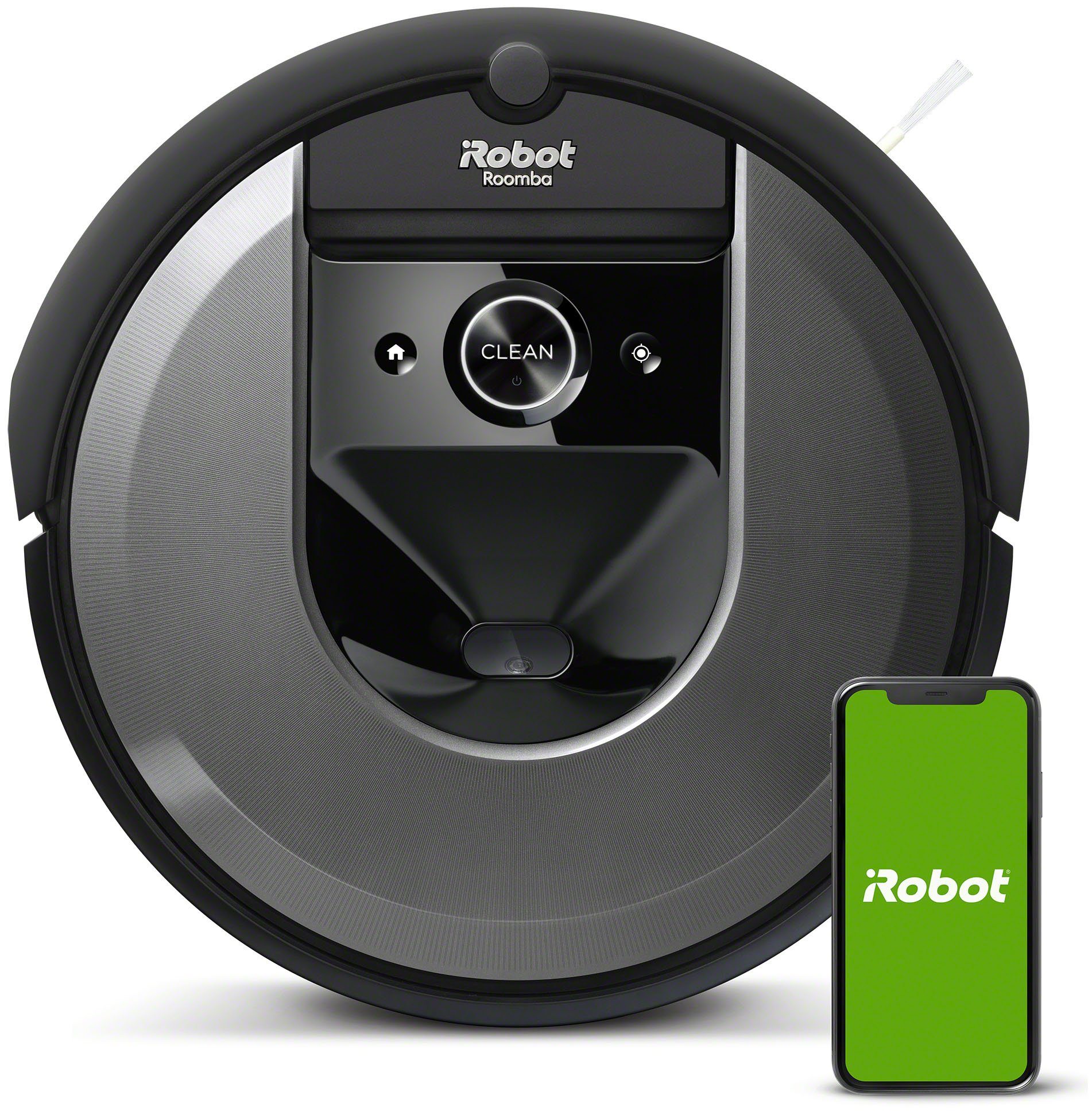 Das Produkt erfreut sich großer Beliebtheit iRobot Saugroboter Roomba i7 (i7158), App-/Sprachsteuerung, Einzelraumkaritierung beutellos