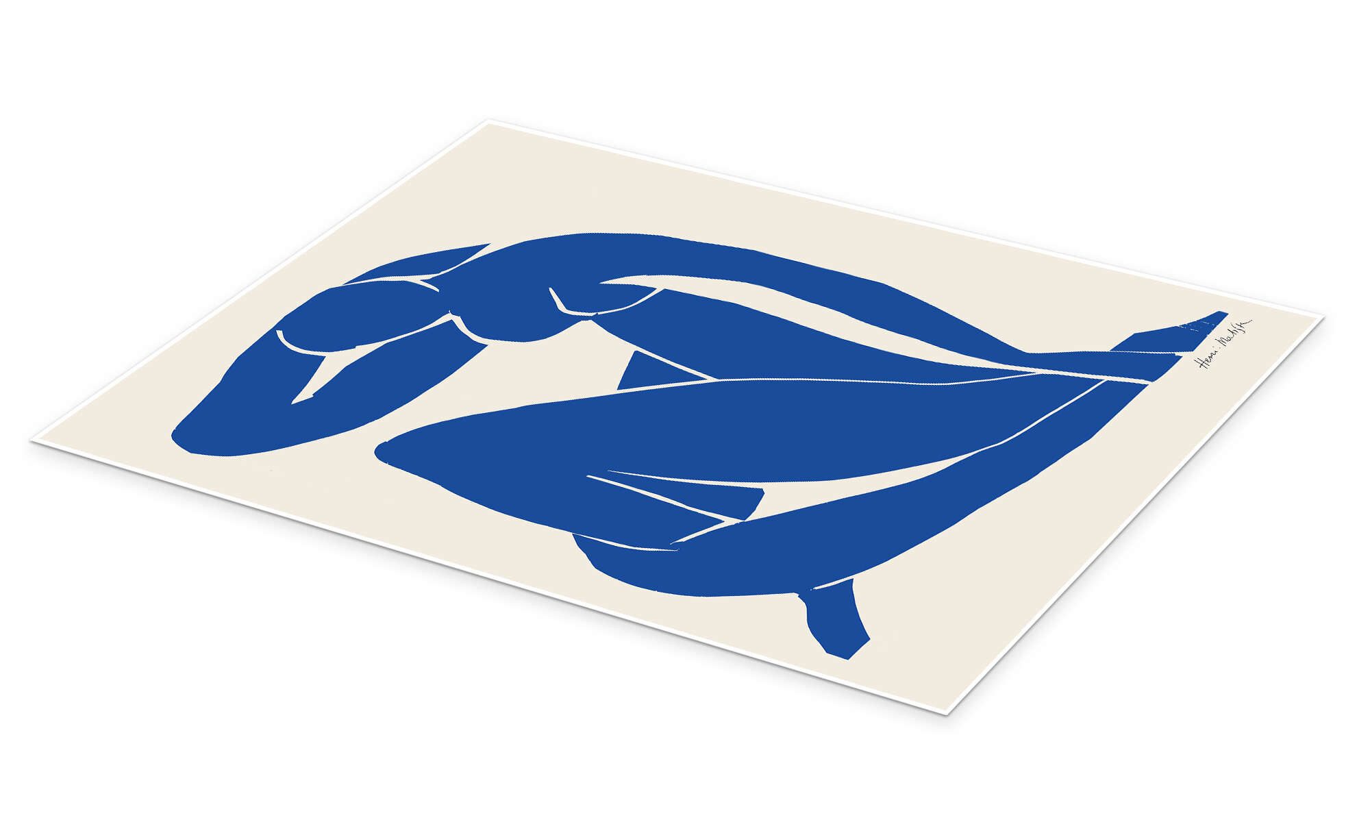Posterlounge Poster Henri Matisse, Blue Nude, günstig online kaufen