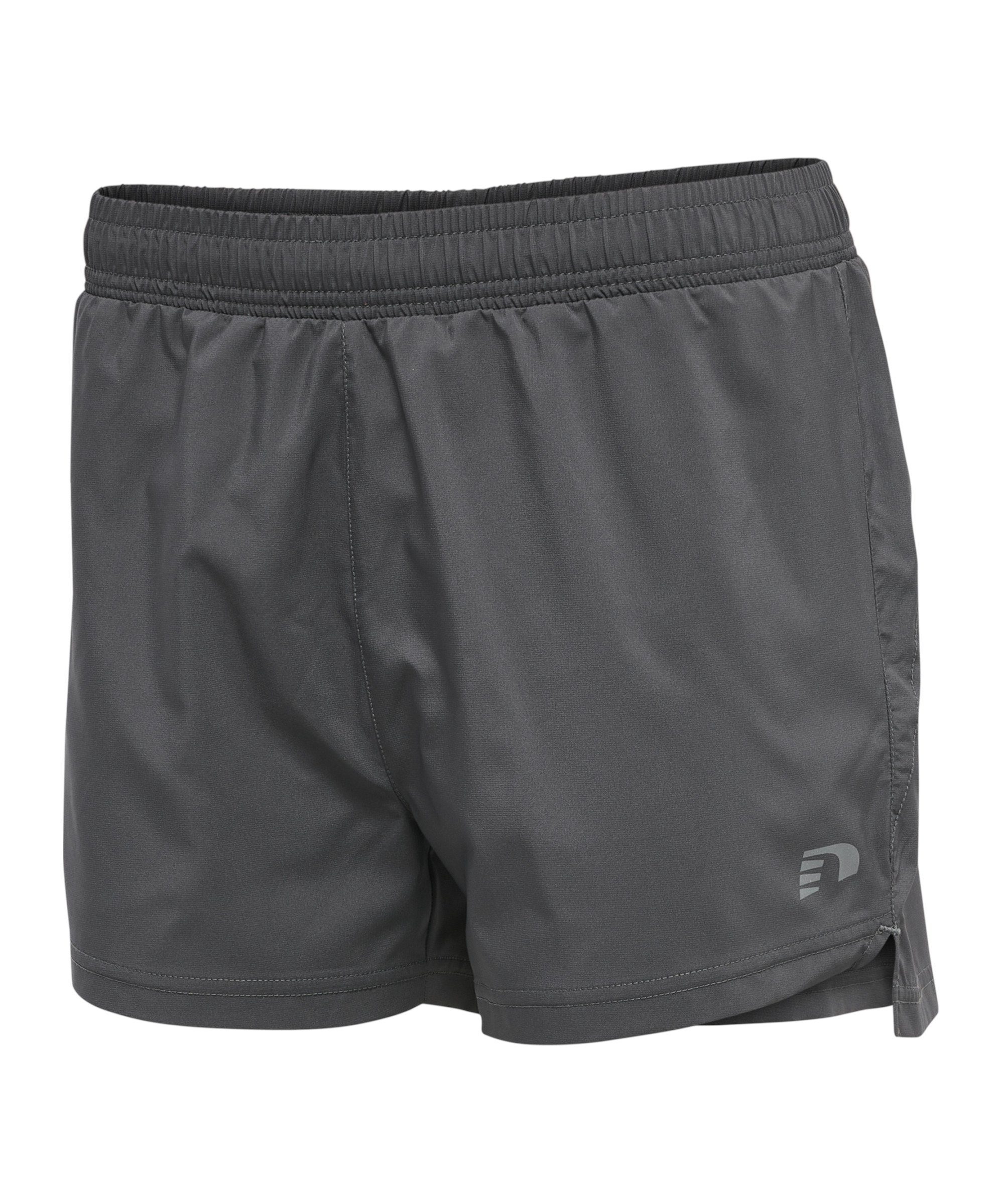 NewLine Laufshorts Short Running Damen grau