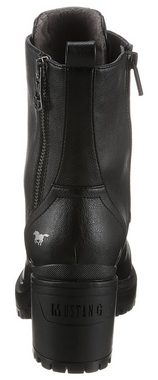 Mustang Shoes Schnürstiefelette mit kräftiger Profilsohle