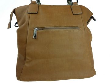 Taschen4life Handtasche große Damen Henkeltasche 5535-60 / Shopper mit Glitzer Pailletten, abnehmbarer Schulterriemen, Tasche mit Fächern